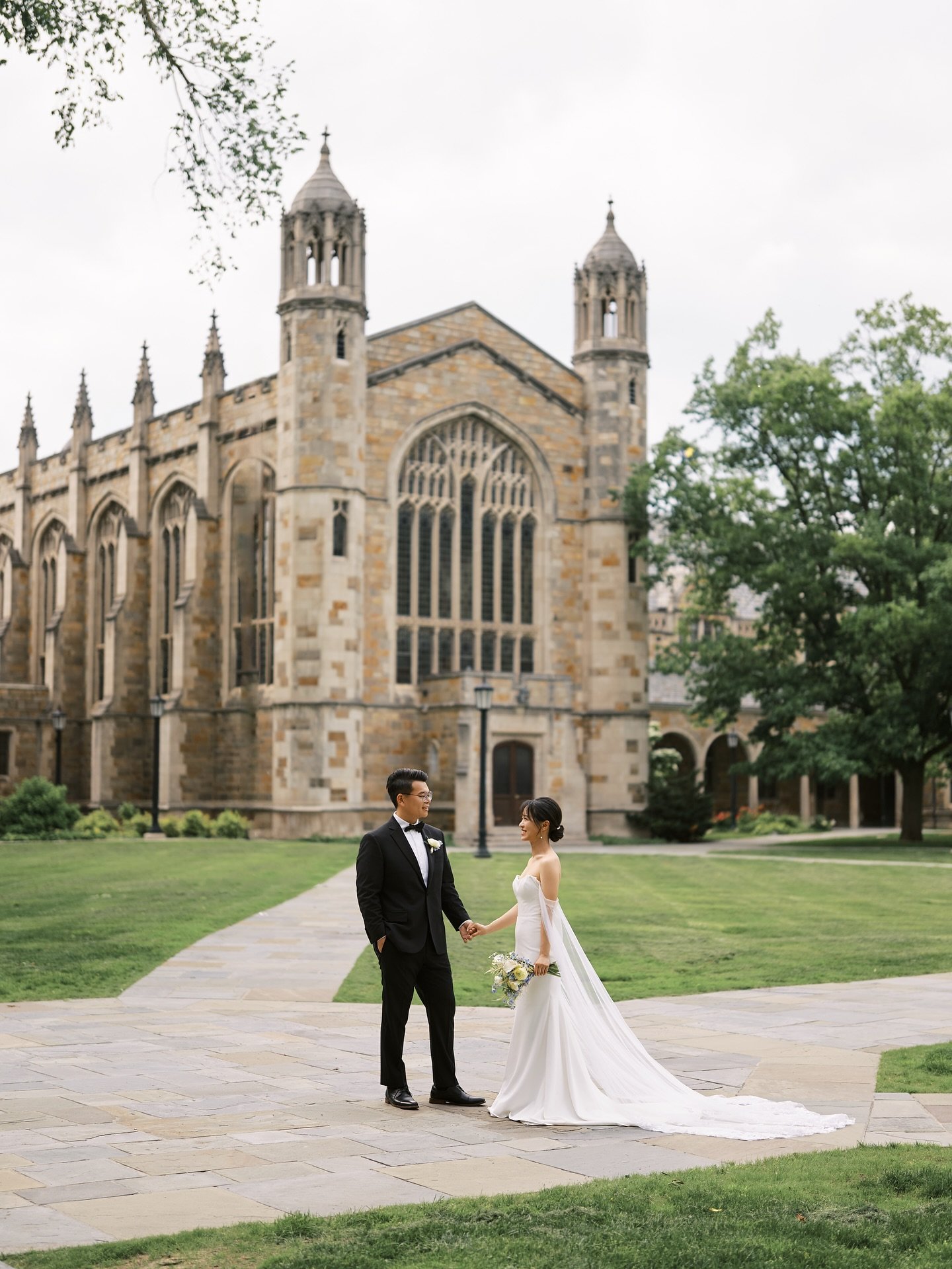 I had the joy of traveling to Michigan to capture Wendy &amp; Danny&rsquo;s pre-wedding session. These two are so kind and welcoming&mdash;I instantly felt at home with them. 💕
Exploring Ann Arbor was such a refreshing experience&mdash;the history, 