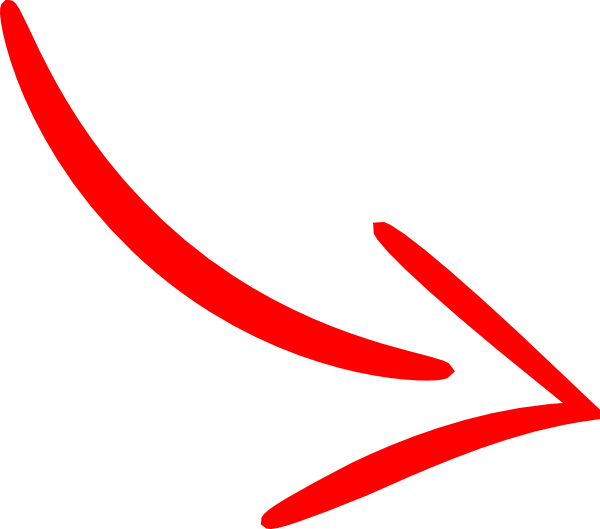 A large red arrow pointing downward and to the right.
