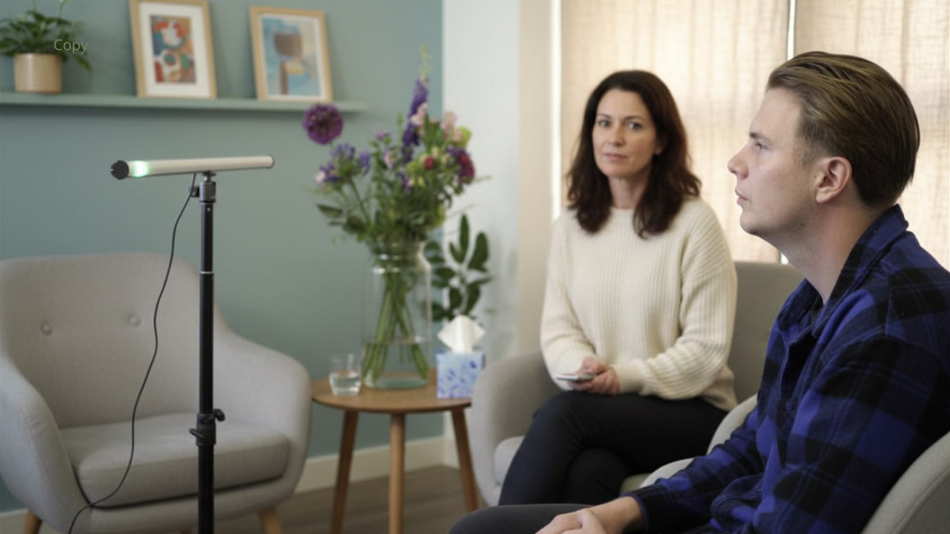 Adults participating in attachment-focused trauma therapy and relationship counseling.
