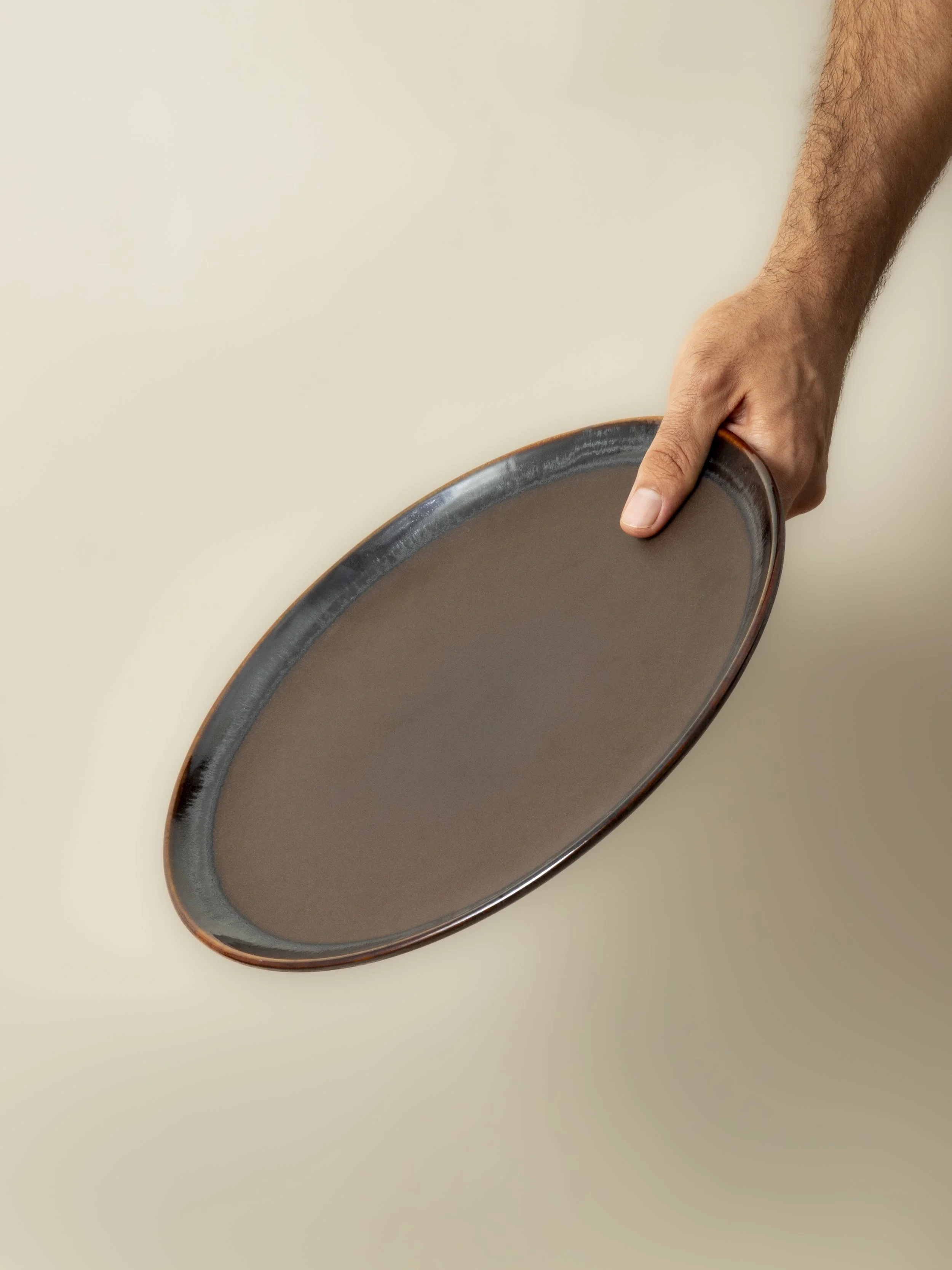11" Dinner Plate - Dark Roast
