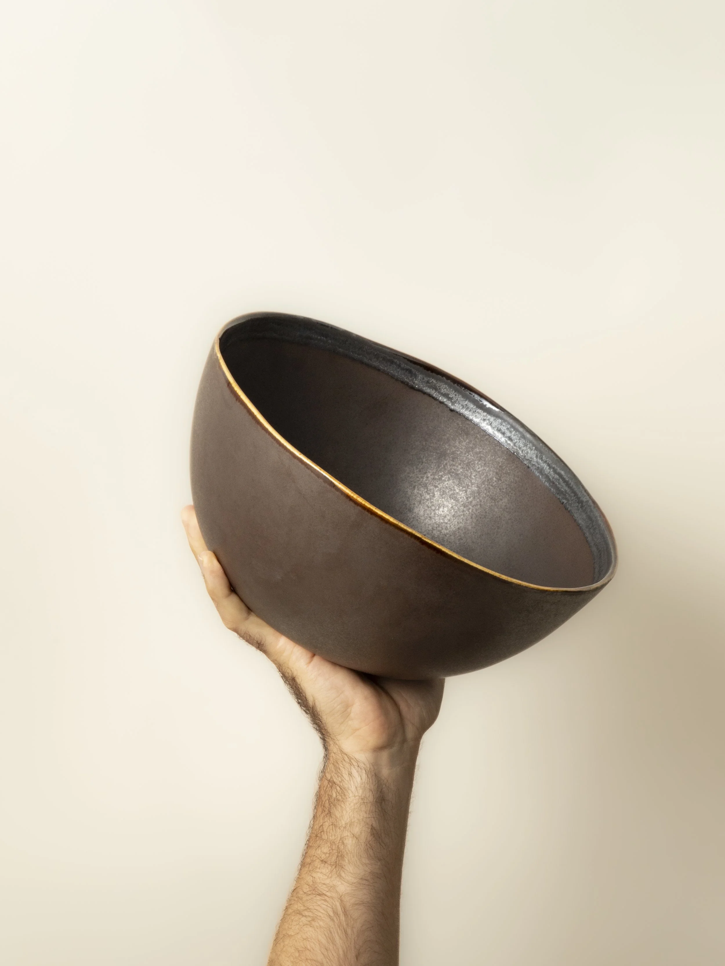 10" Serving Bowl - Dark Roast