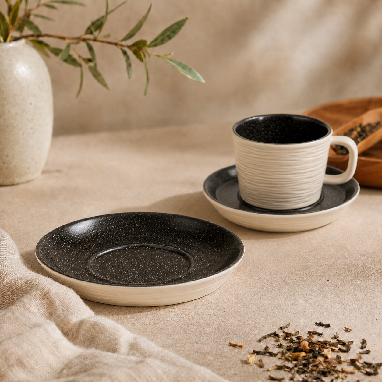 6" Tea Saucer - Sombra