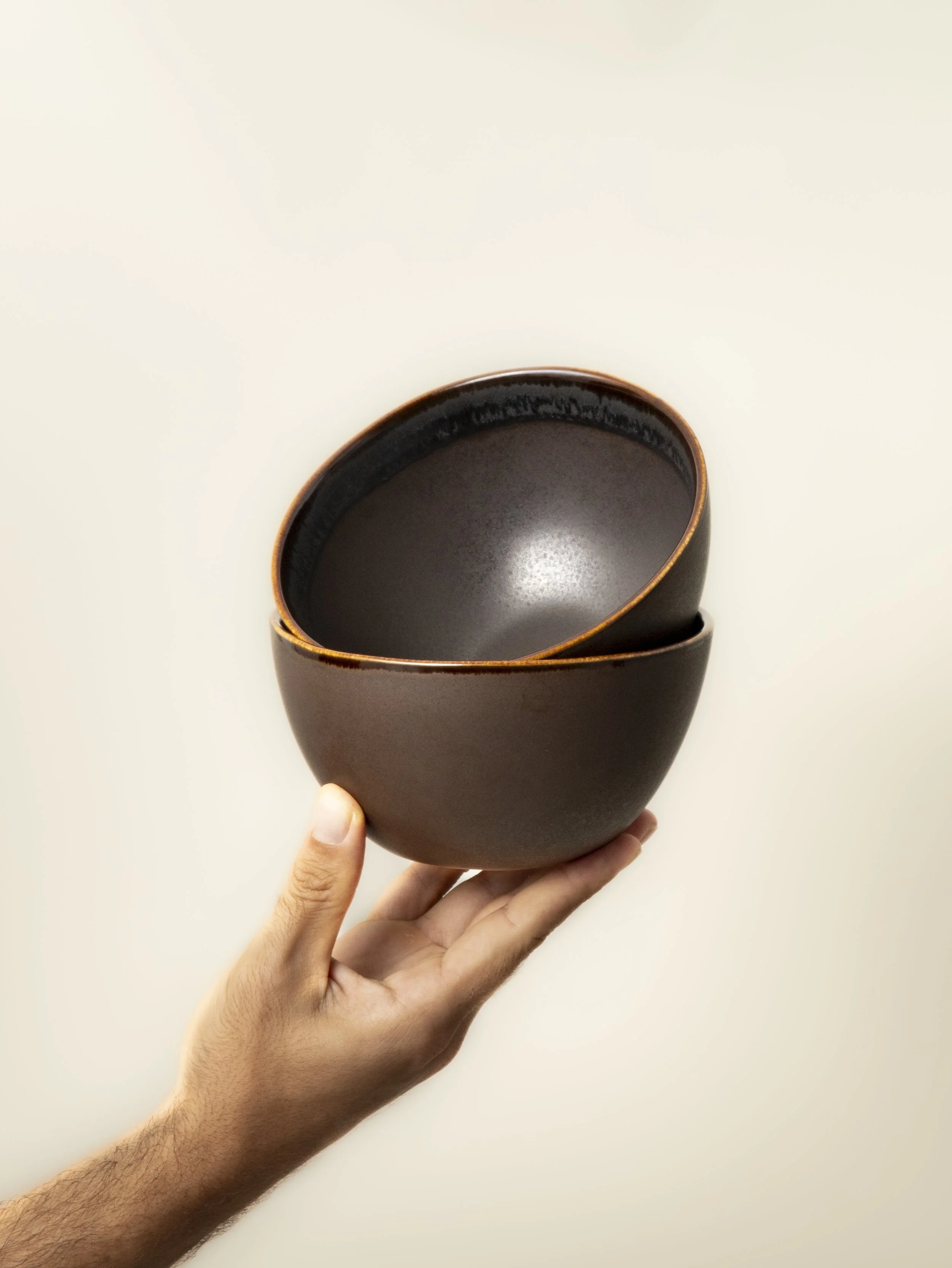 6" Soup/Cereal Bowl - Dark Roast