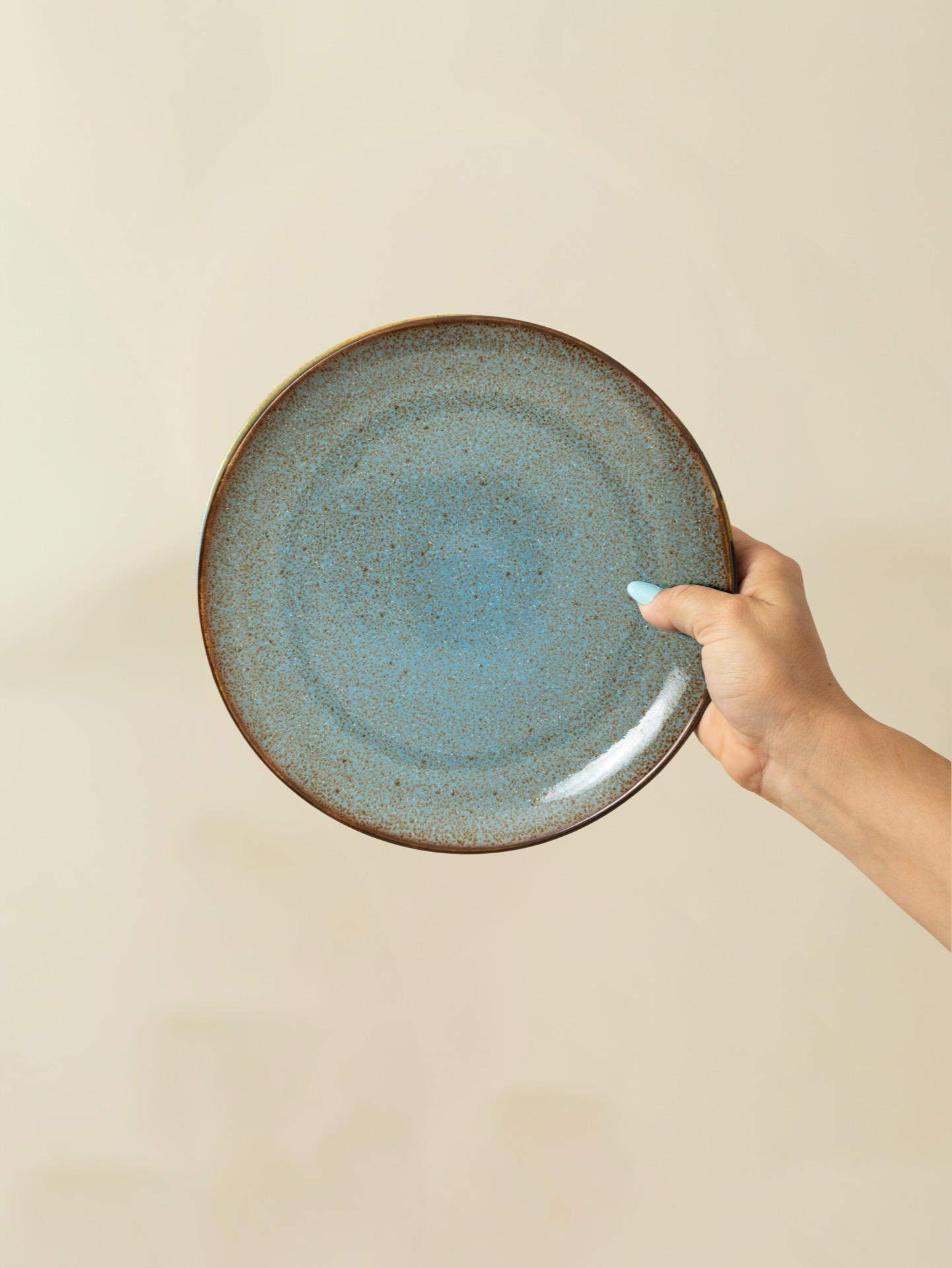 9" Salad Plate - Poppy Seed