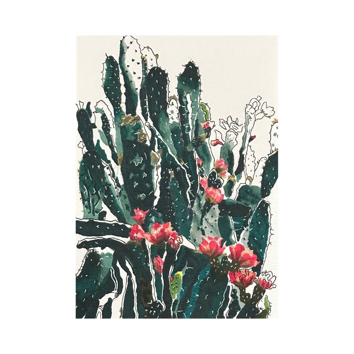 Officially started my new series. Blooms in Mind. This one is Still Wants to Bloom. This project is more about conceptual art. It&rsquo;s inspired by my own life experience. I had really difficult time 10 years ago when I first diagnosed as a schizop