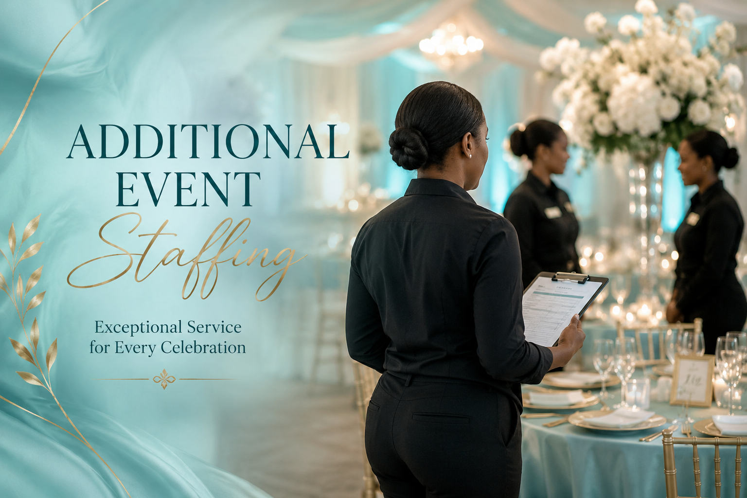Additional Event Staffing Exceptional Service for Every Celebration