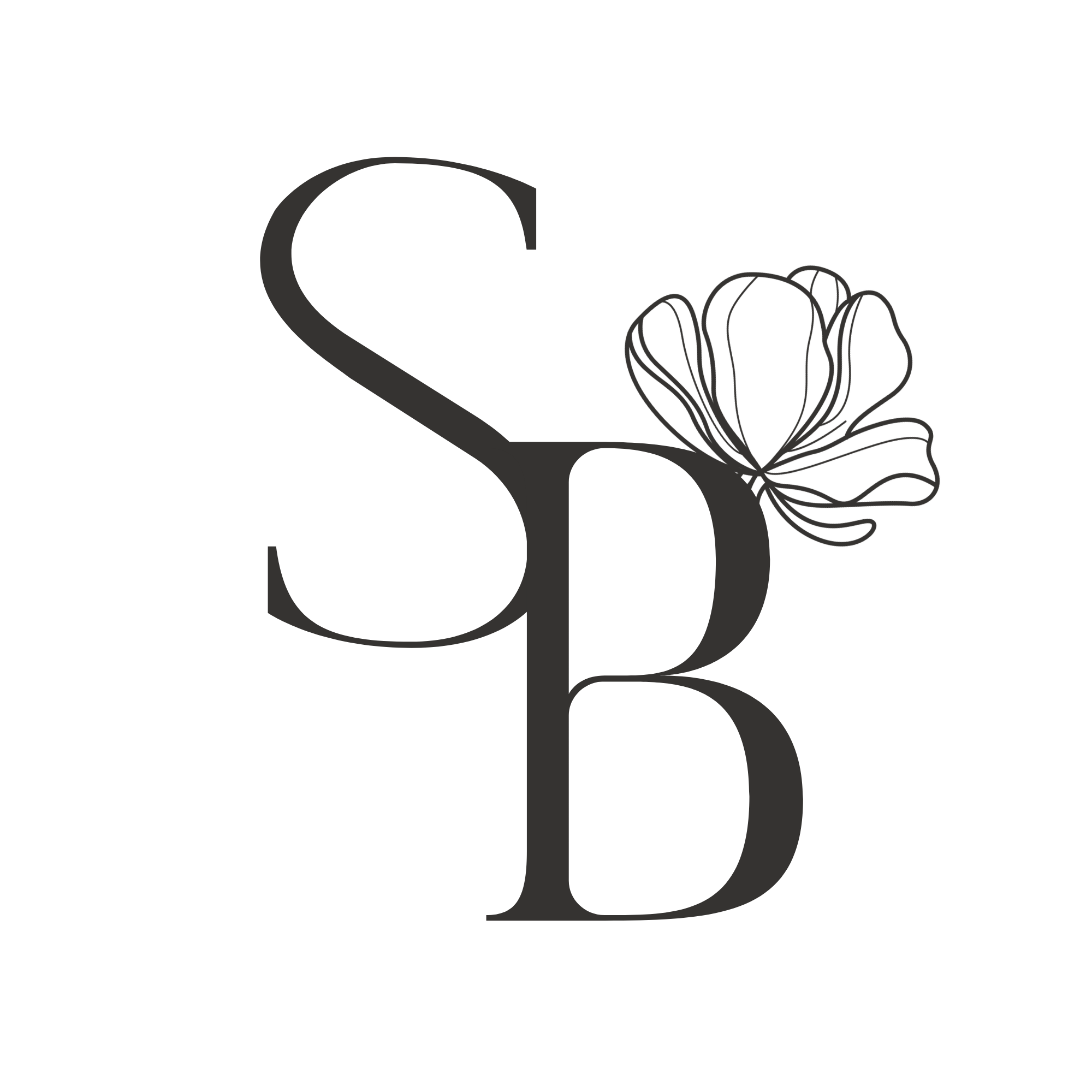 Salt & Bloom Co Wedding Florist Logo
