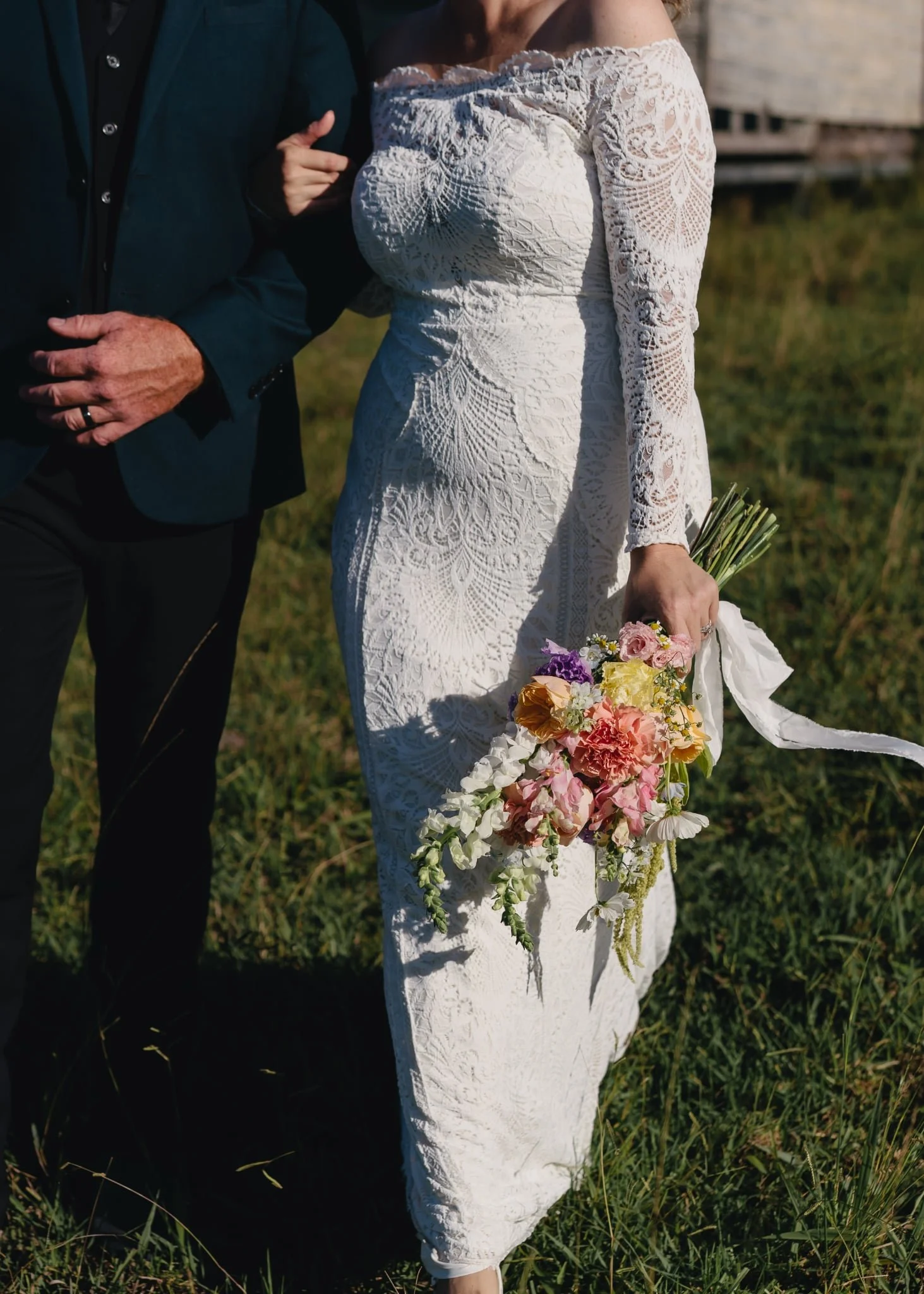 Megan & James Wedding - Flowers by Salt & Bloom Co