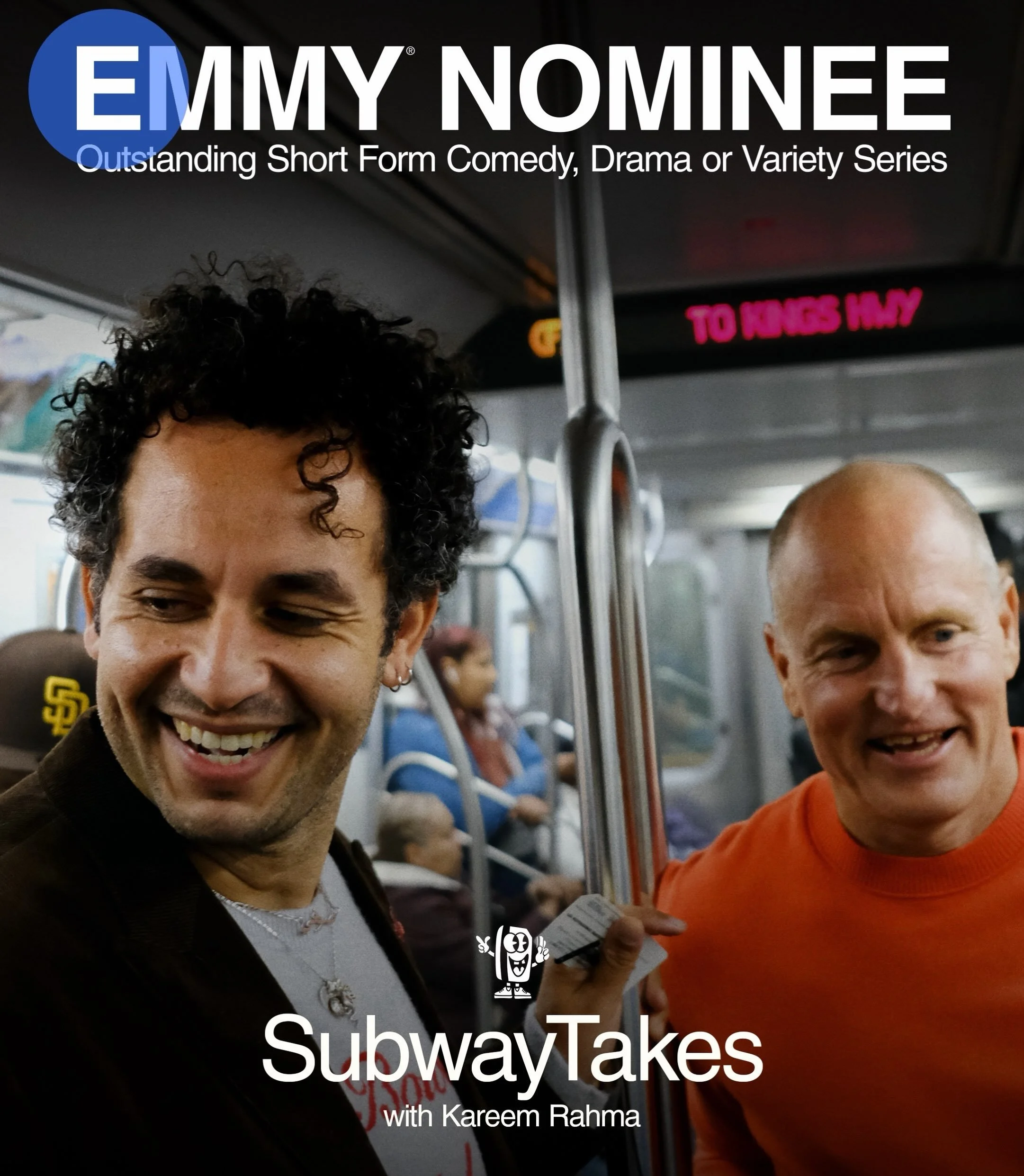 Subway Takes is the only creator show nominated for a Primetime Emmy this year.