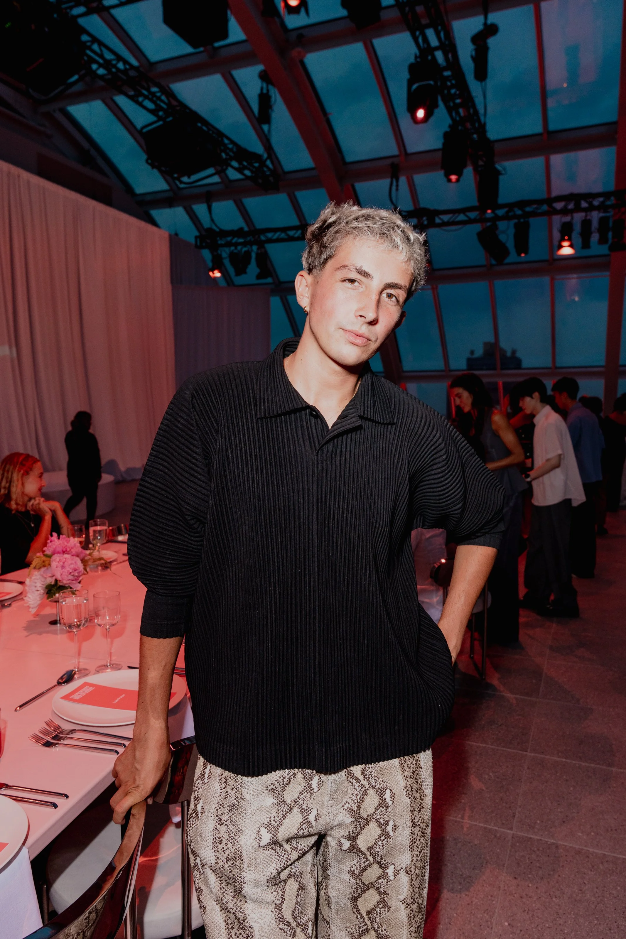 Lewys in NYC for the global Google Pixel launch.