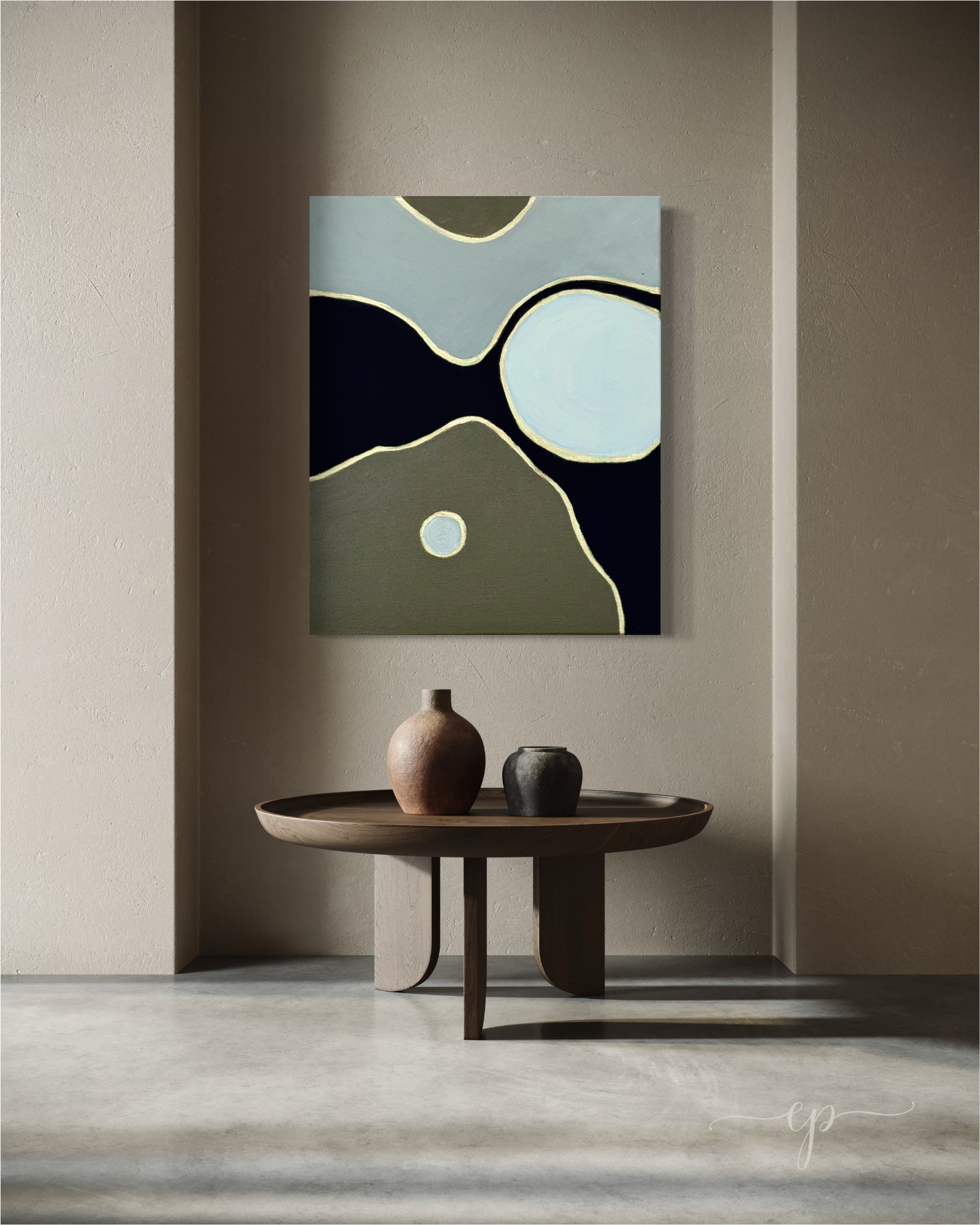   The Space Between  
 Original Study 20 x 16 
 Custom Sizes Available 