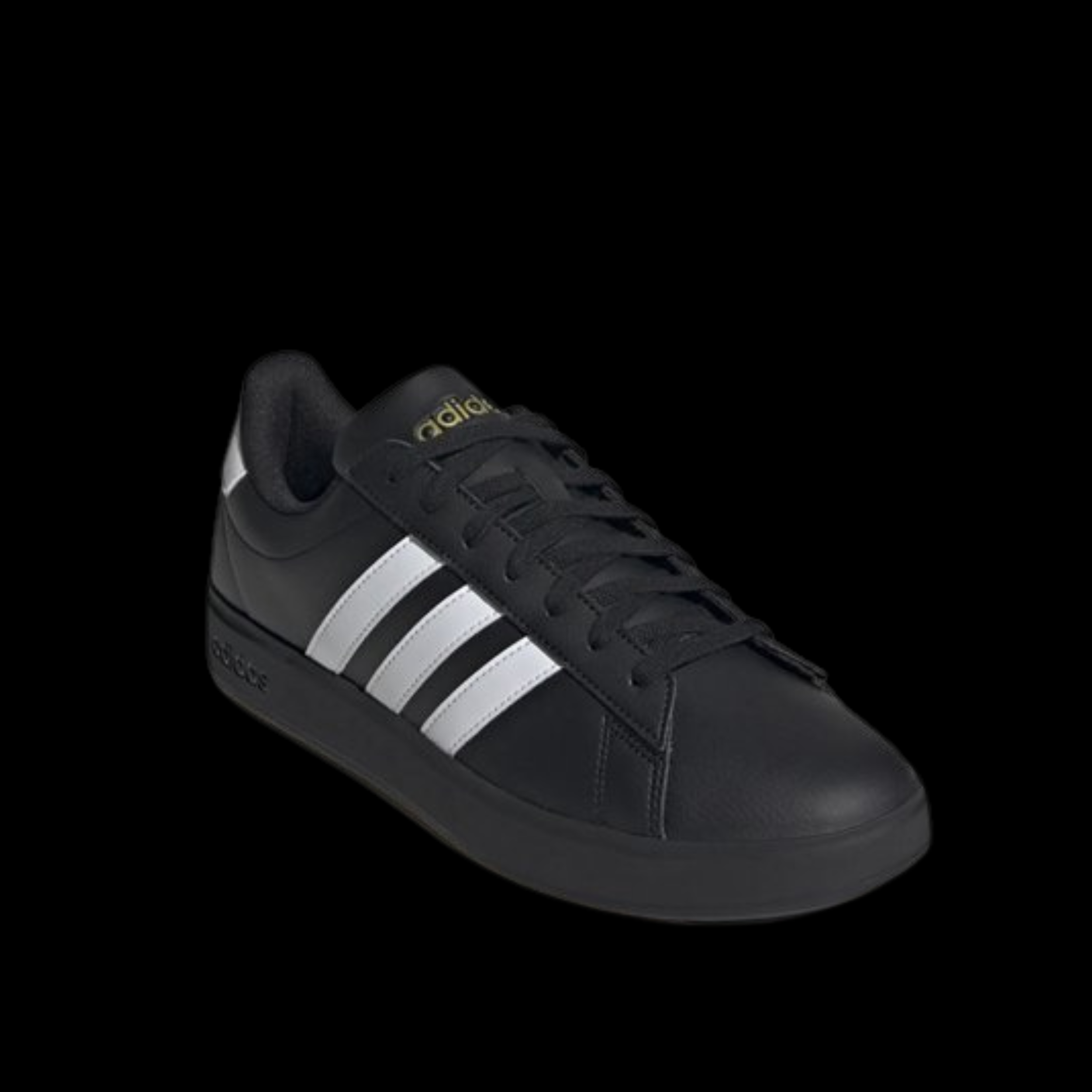 ADIDAS GRAND COURT 2.0 BLACK : WHITE : GOLD 1.png