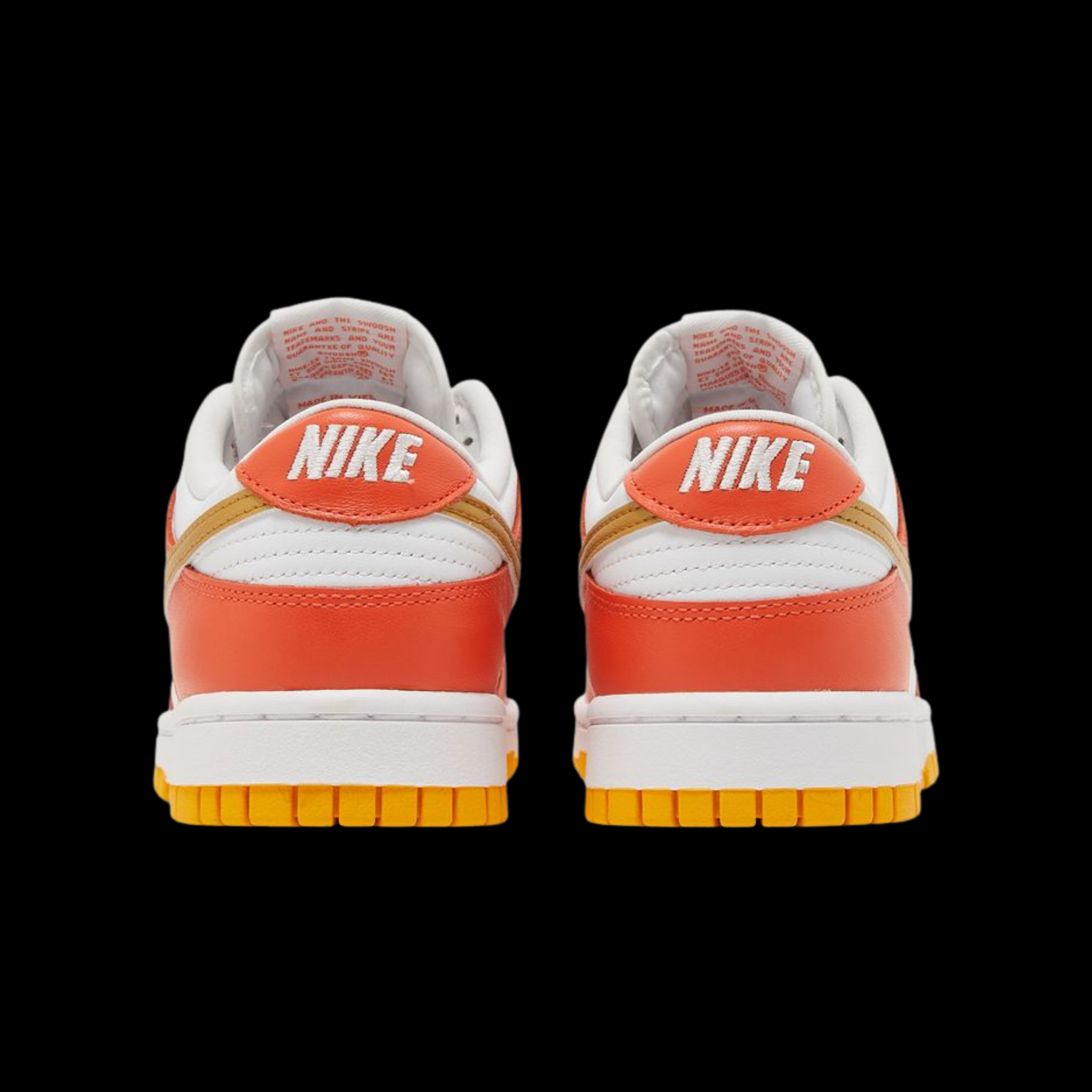 NIKE DUNK LOW ORANGE : METALLIC GOLD : WHITE 4.png