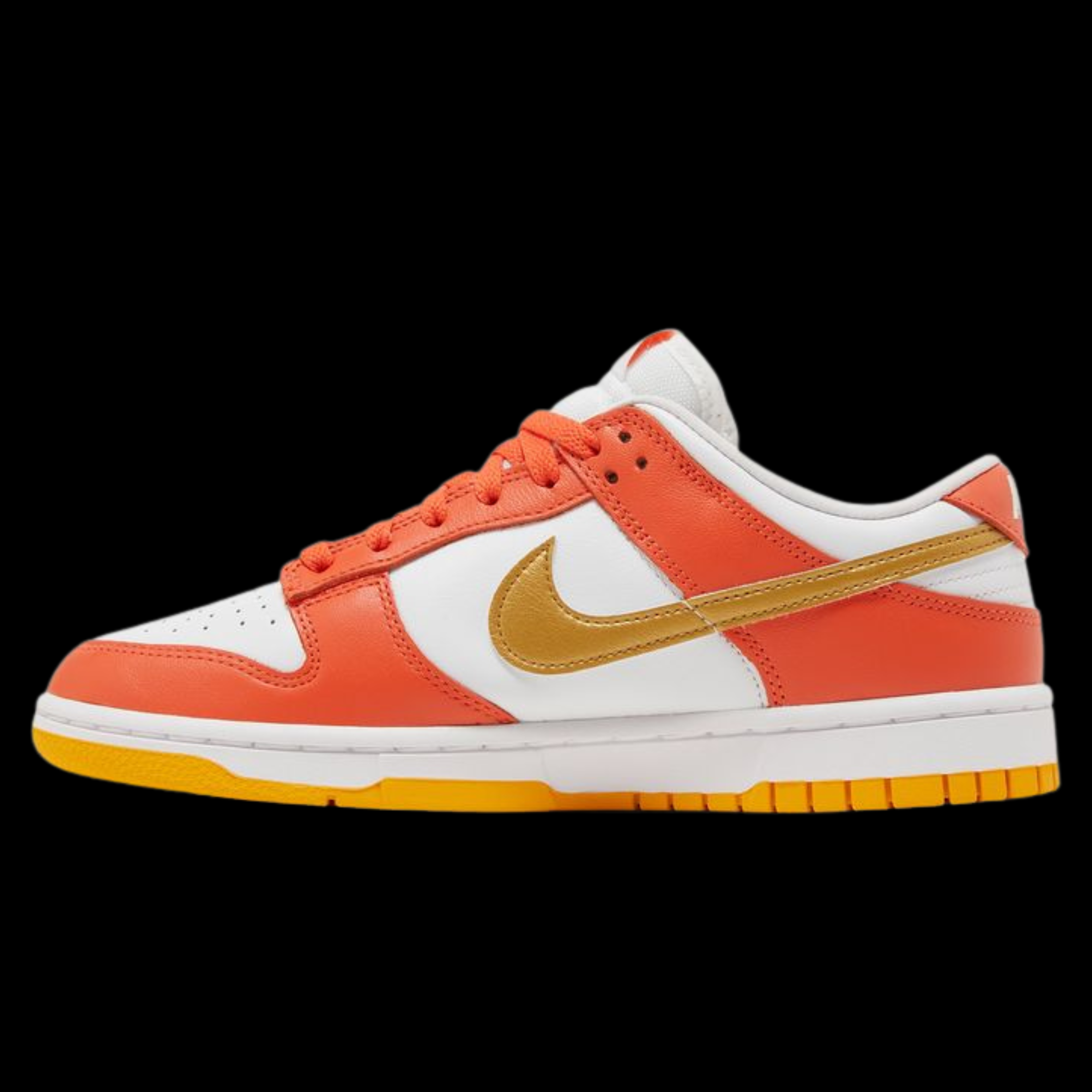 NIKE DUNK LOW ORANGE : METALLIC GOLD : WHITE 3.png