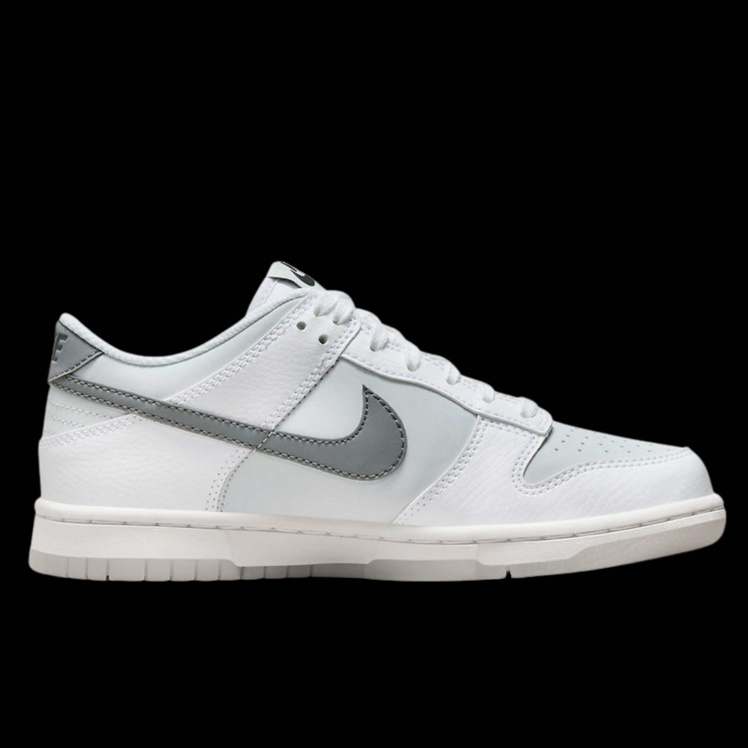 NIKE DUNK LOW GS WHITE : SMOKE GREY : PURE PLATINUM .png