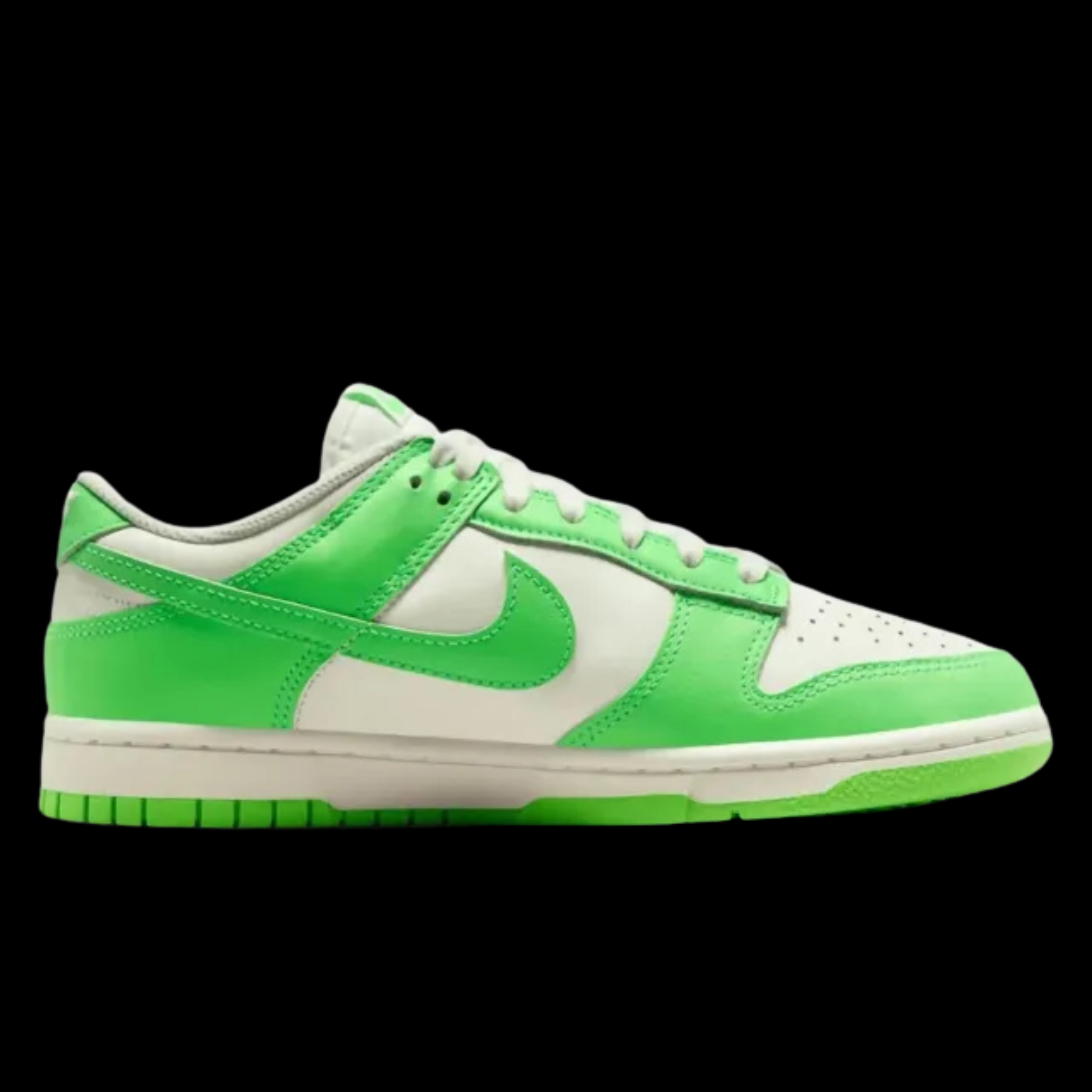 NIKE DUNK LOW WHITE/ GREEN STRIKE - SIZE 7.5