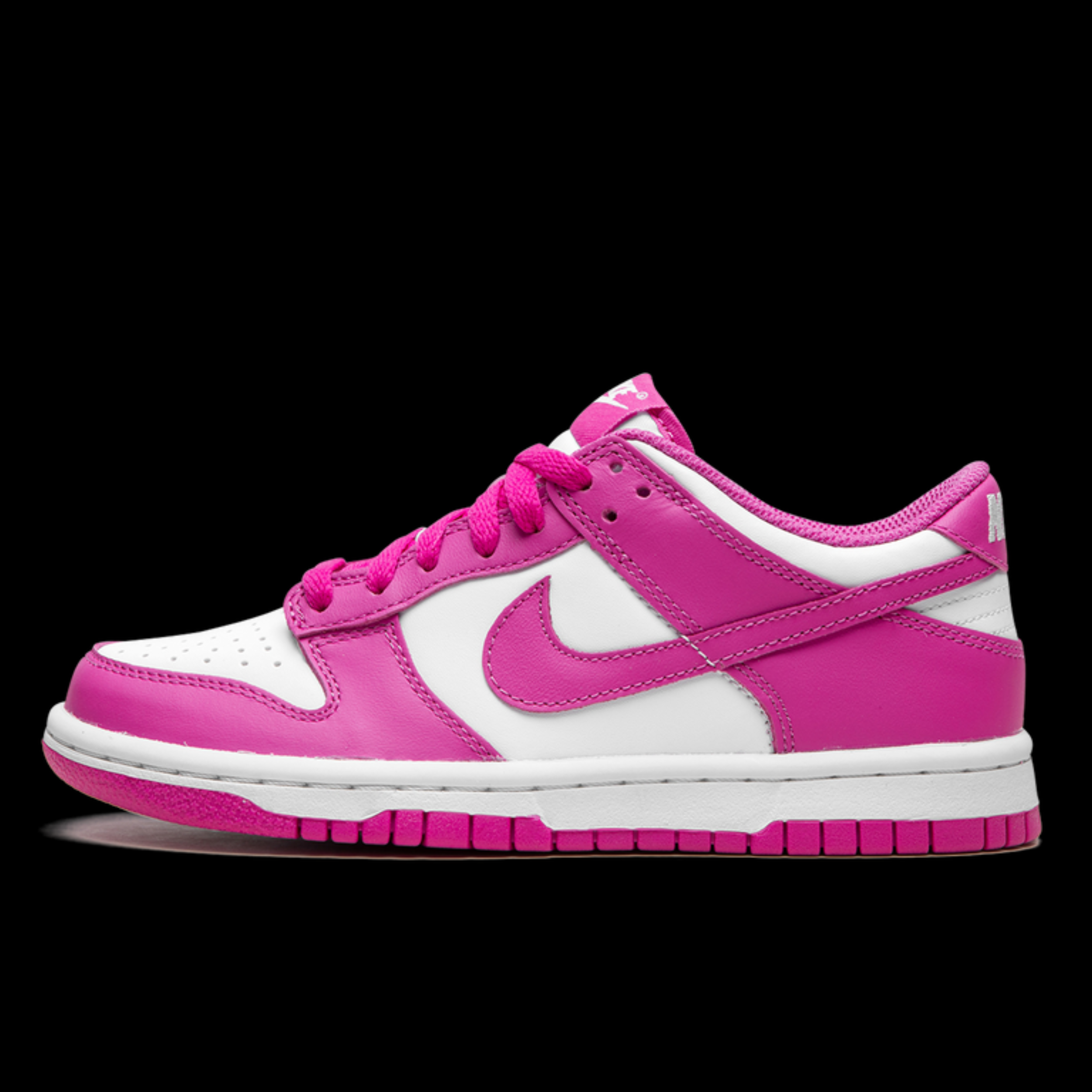 NIKE DUNK LOW (BG) WHITE : ACTIVE FUCHSIA 1.png