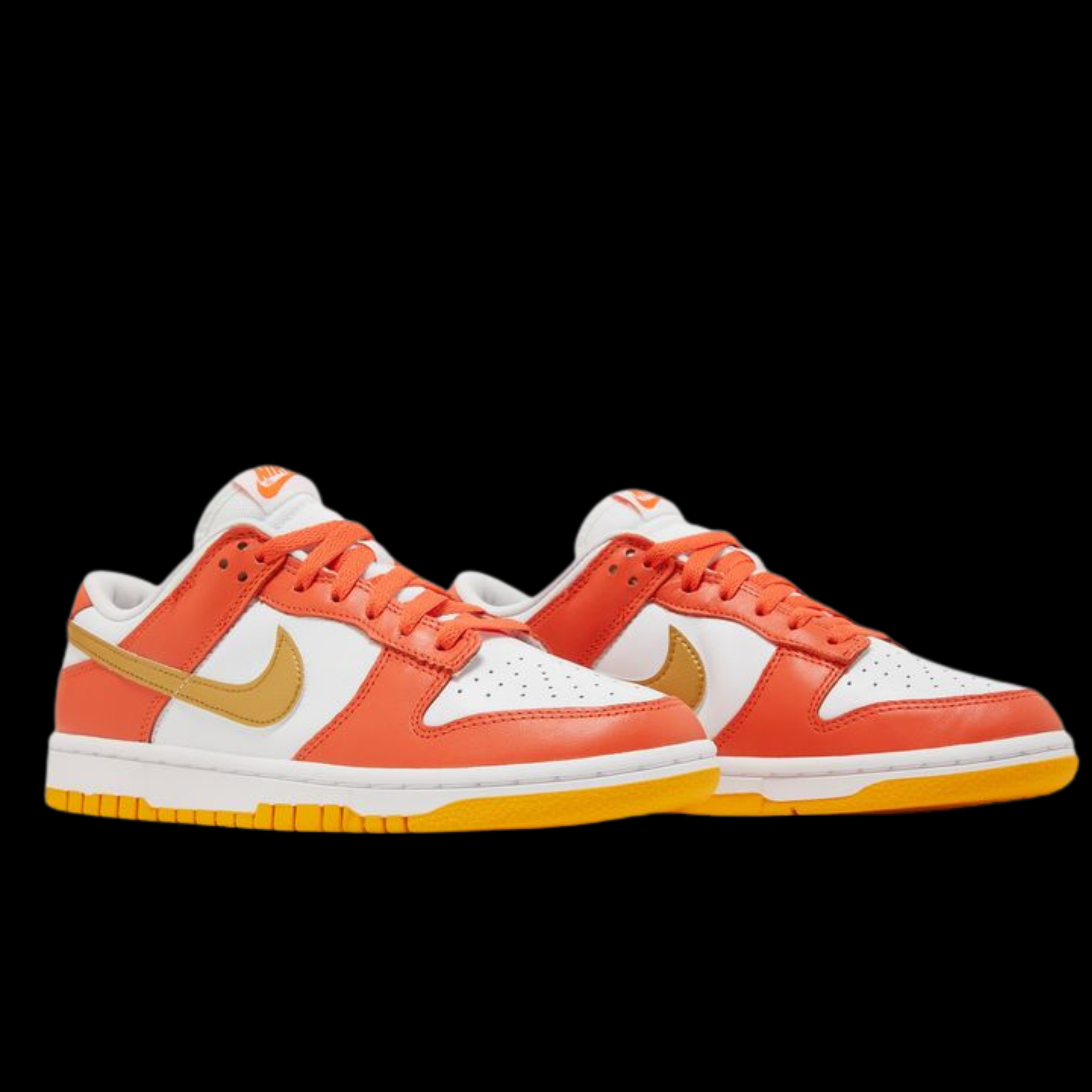 NIKE DUNK LOW ORANGE : METALLIC GOLD : WHITE 2.png