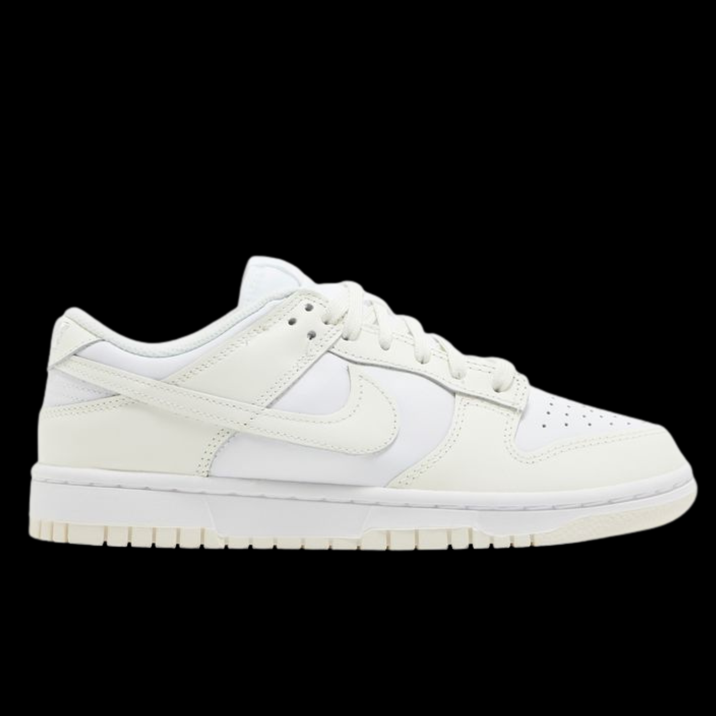 NIKE DUNK LOW WHITE : SAIL : WHITE .png