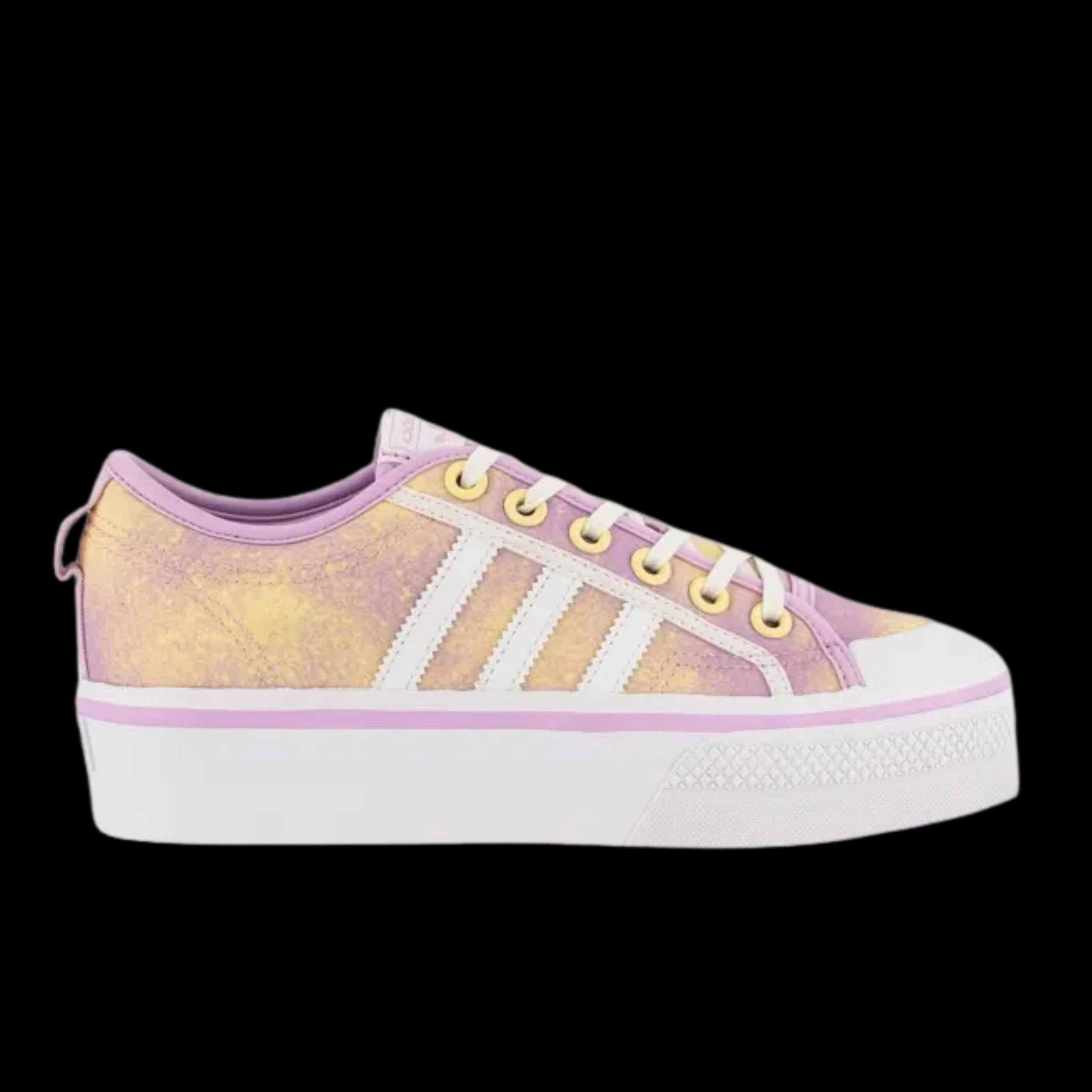 ADIDAS NIZZA PLATFORM J LILAC : WHITE : YELLOW .png