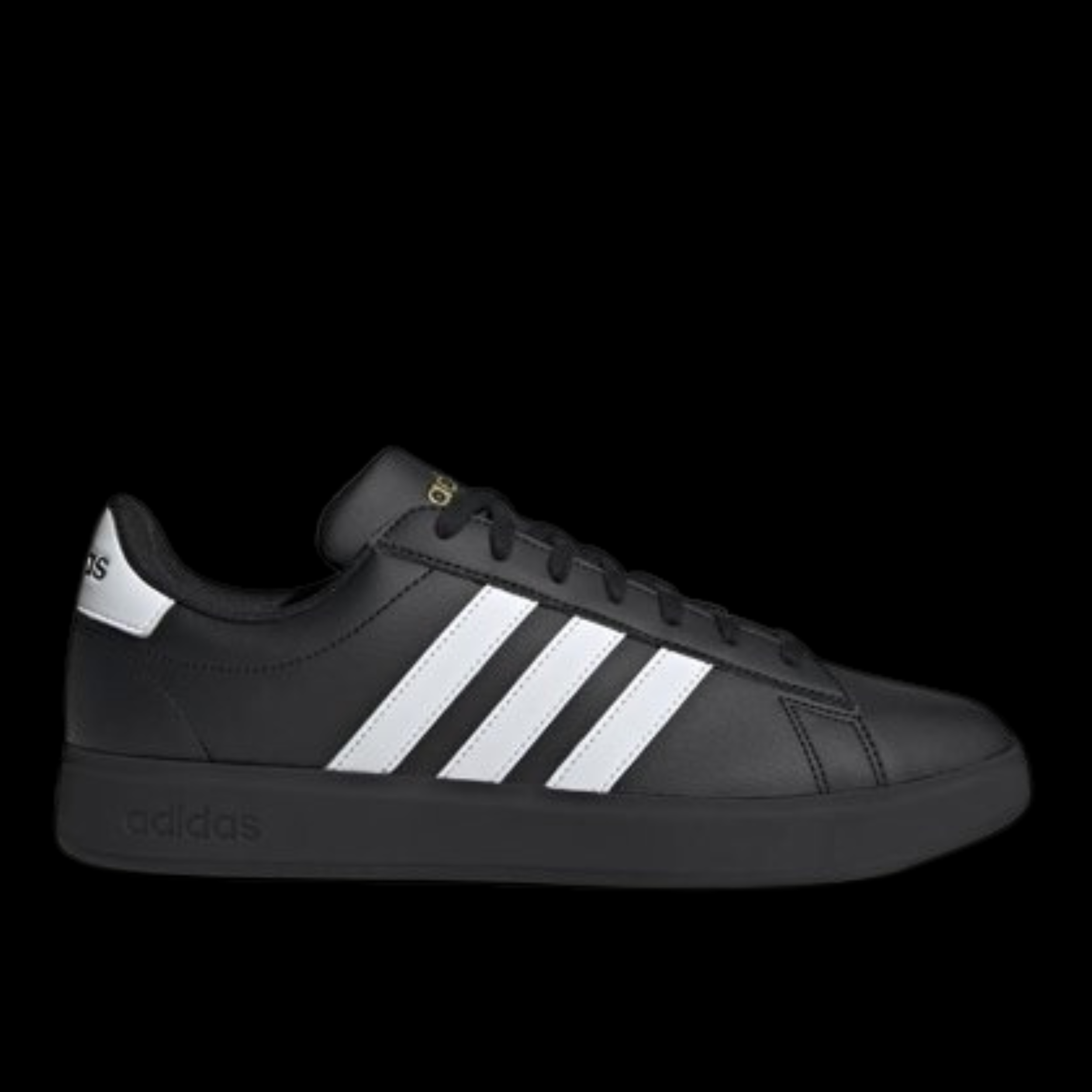ADIDAS GRAND COURT 2.0 BLACK : WHITE : GOLD .png