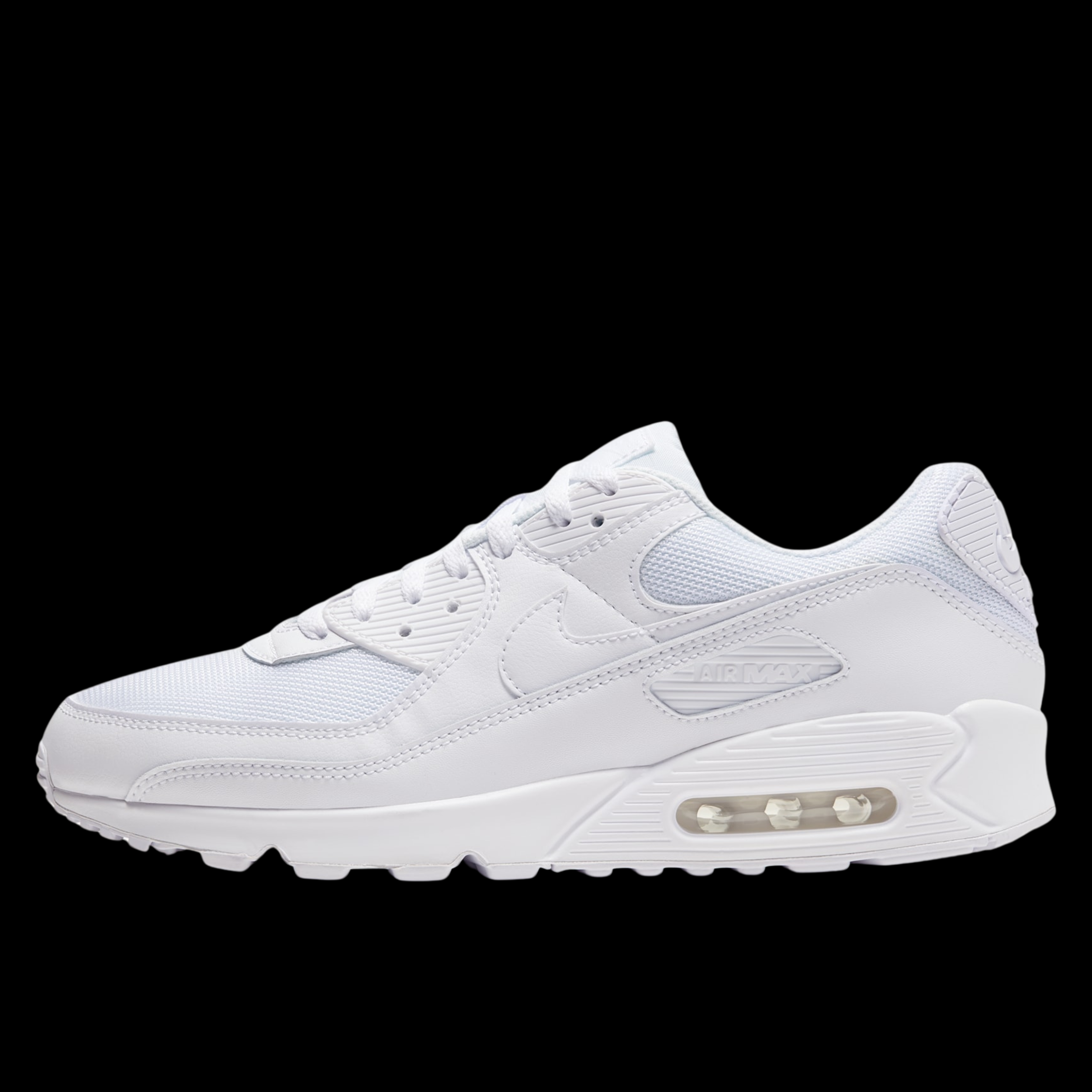 NIKE AIR MAX 90 GS WHITE : METALLIC SILVER 1.png