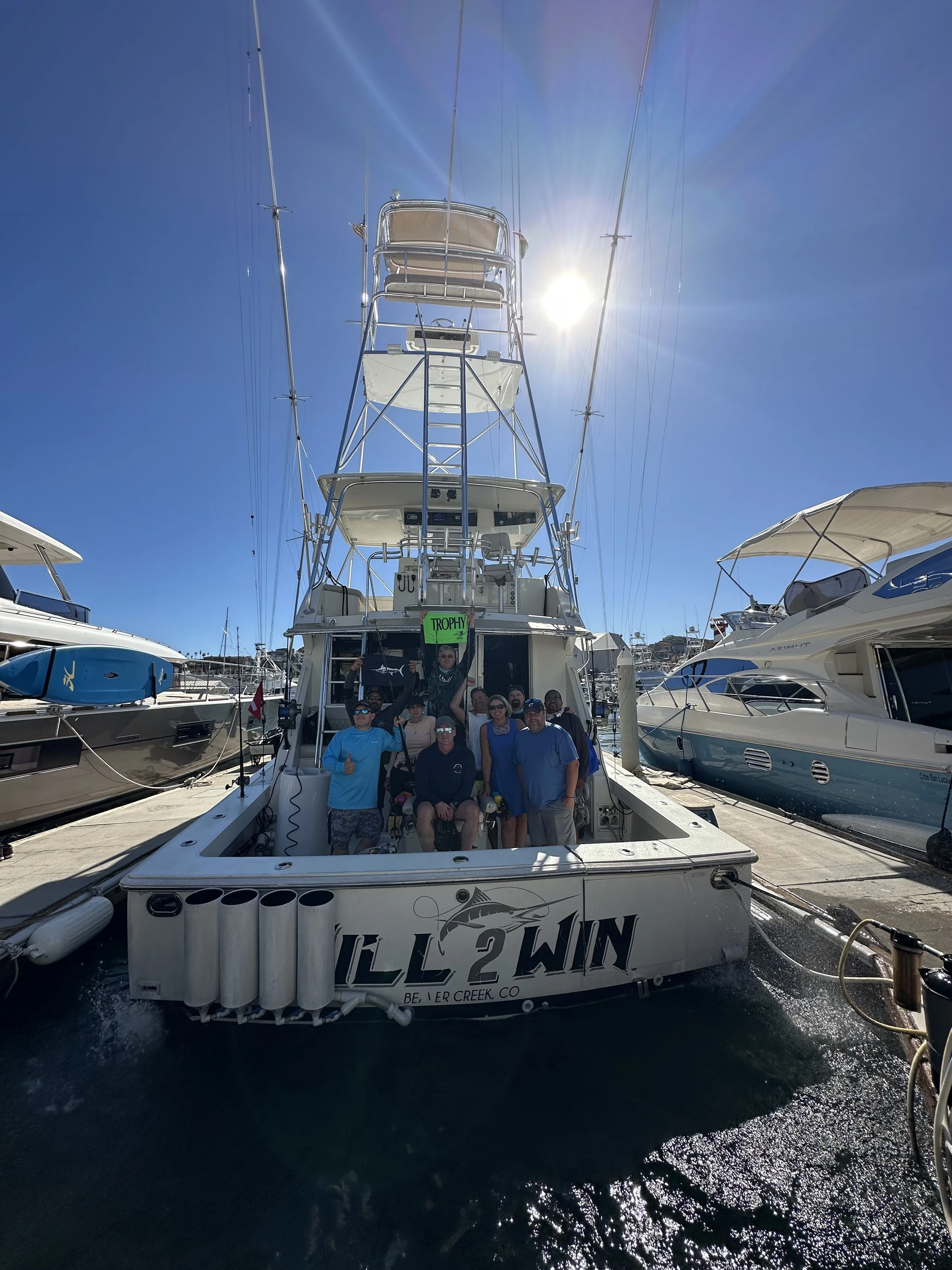 WILL 2 WIN VIKING 60' LUXURY CHARTER
