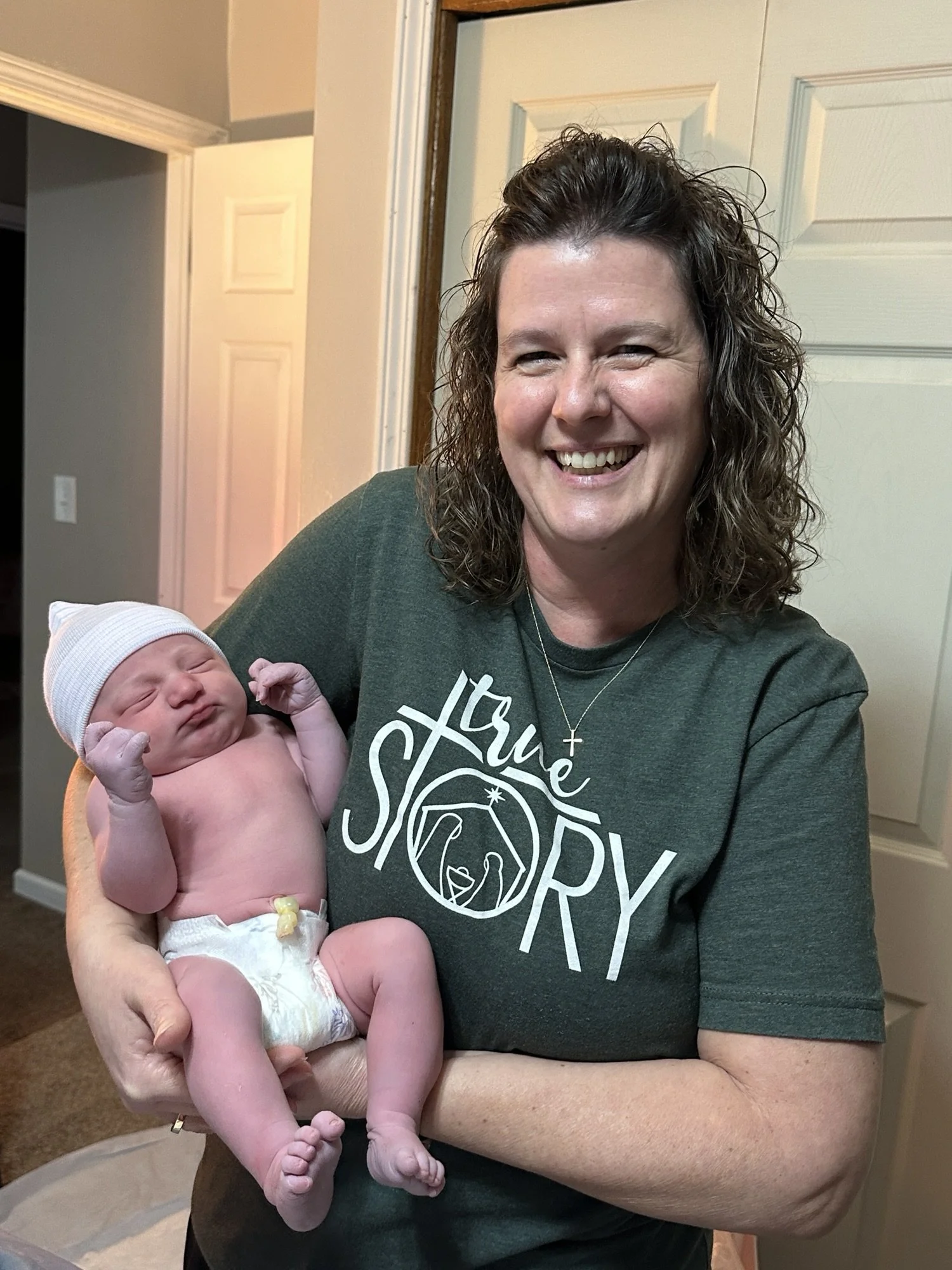 Kari Ney, CNM, Certified Nurse Midwife, Hull Iowa, owner of Morning Glory Birth and Wellness offering birth center and home birth services to Northwest Iowa.