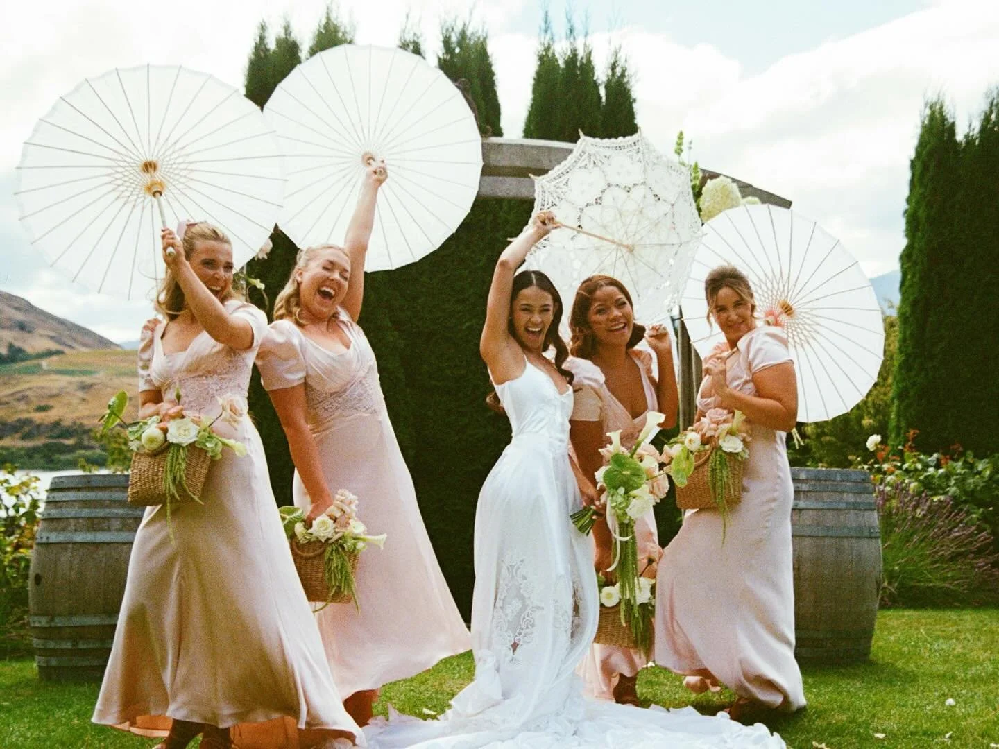 I would challenge anyone to find me a more fun bridal party.

Bridal portraits do not have to be cookie cutter or awkward. If you want candids, you actually have to be candid.

Jas and Brady&rsquo;s crew understood the assignment. The entire bridal p