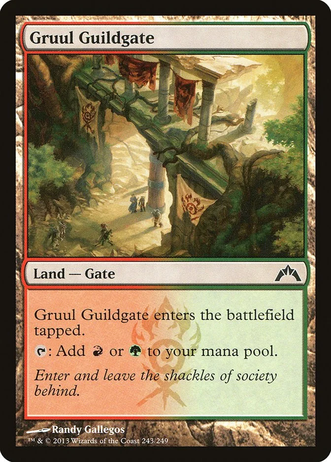 Gruul Guildgate - Gatecrash (GTC) Holo
