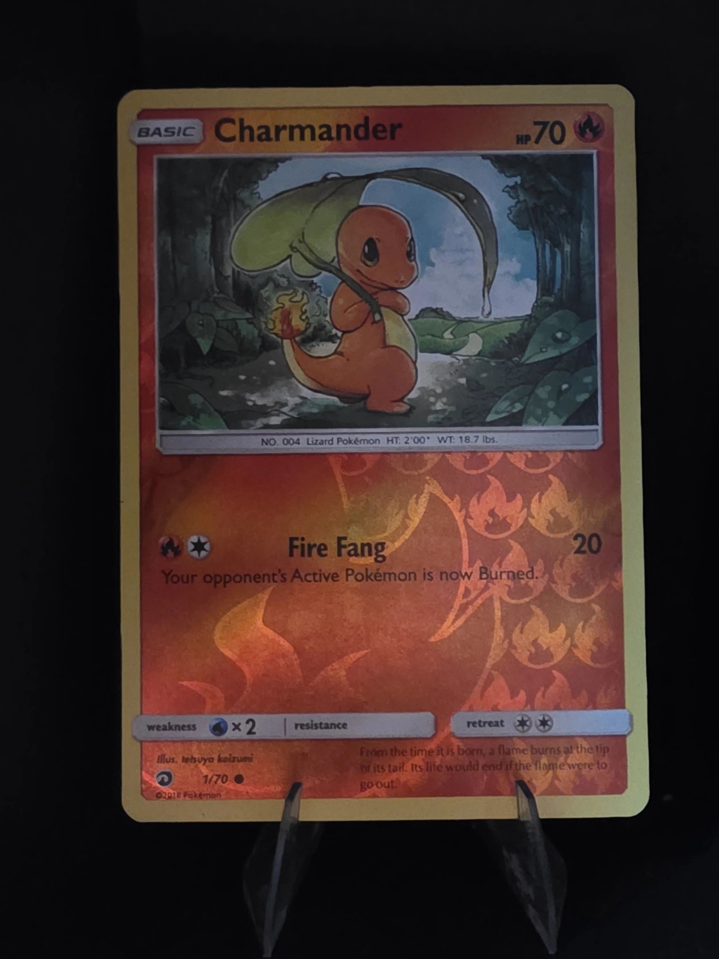 Charmander - Dragon Majesty (DRM) Reverse holo
