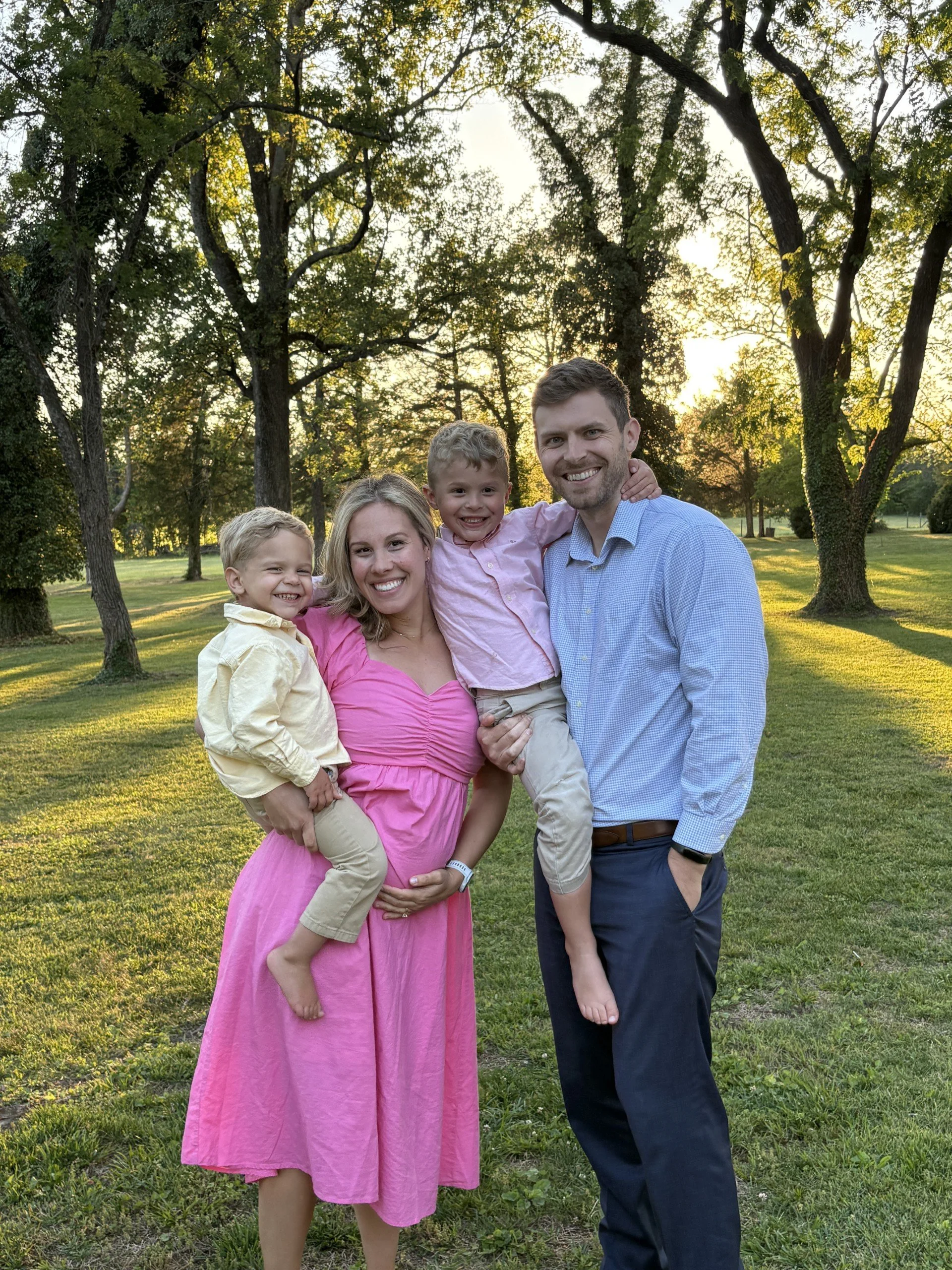 Josiah's family in nature