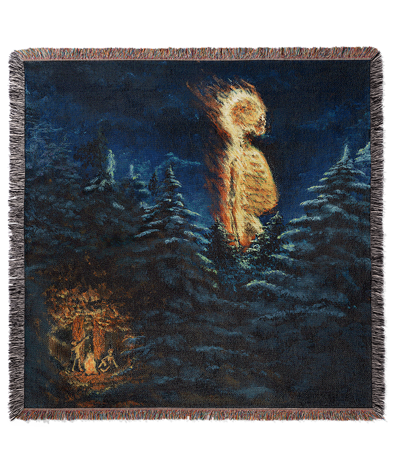 Flaming Skeleton - Flat Blanket.png