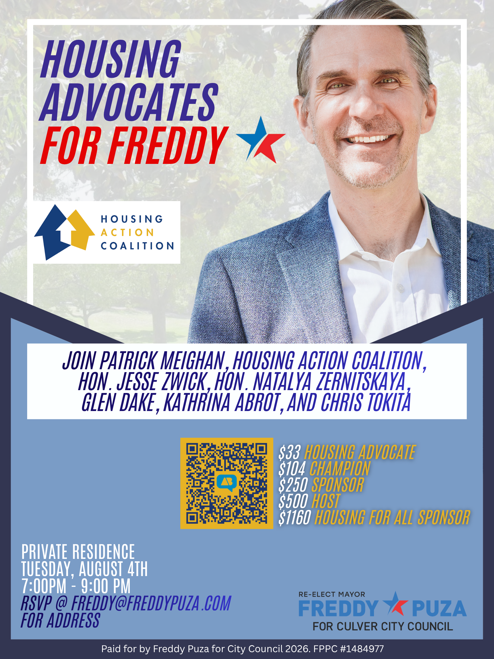 Housing Advocates for Freddy!