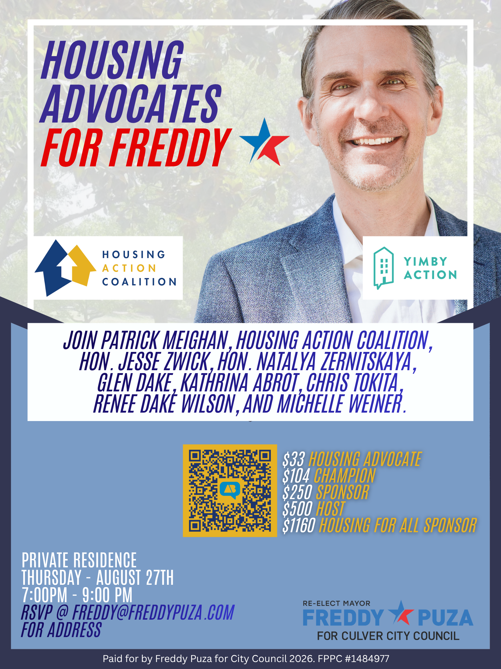 Housing Advocates for Freddy!