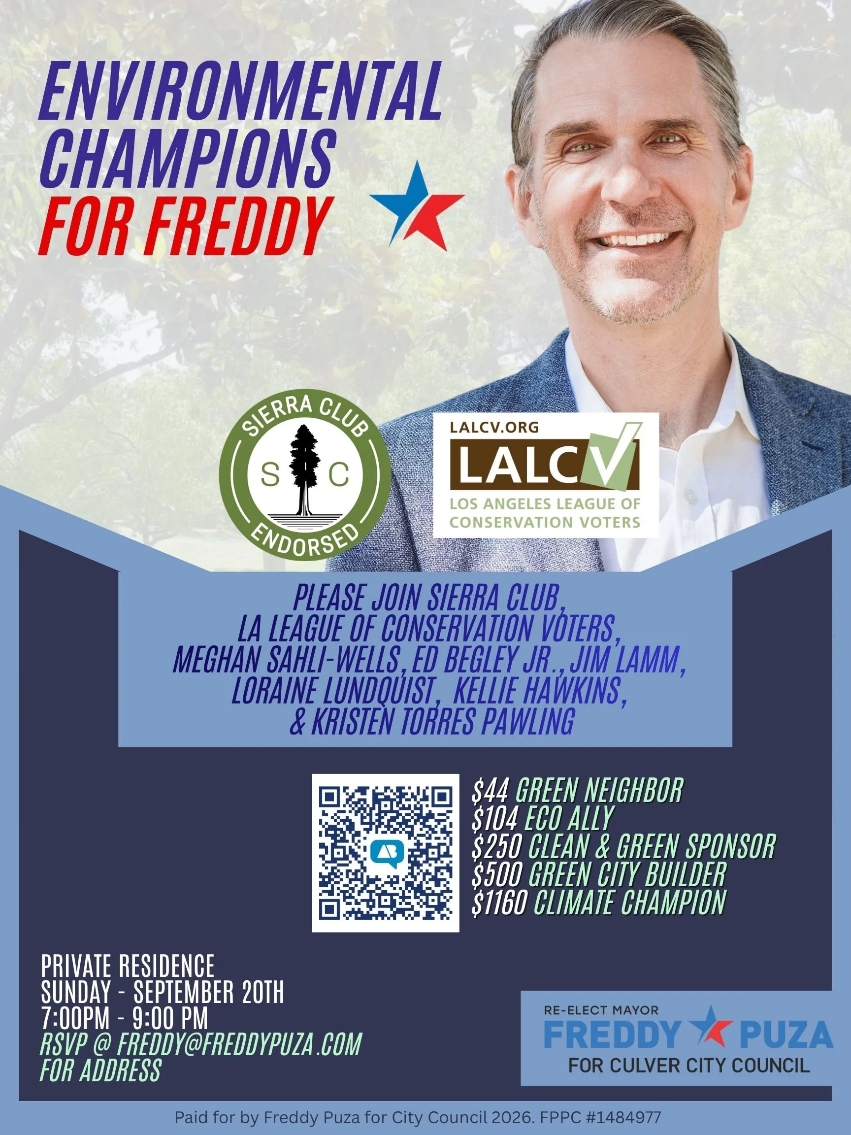 Environmental Champions for Freddy