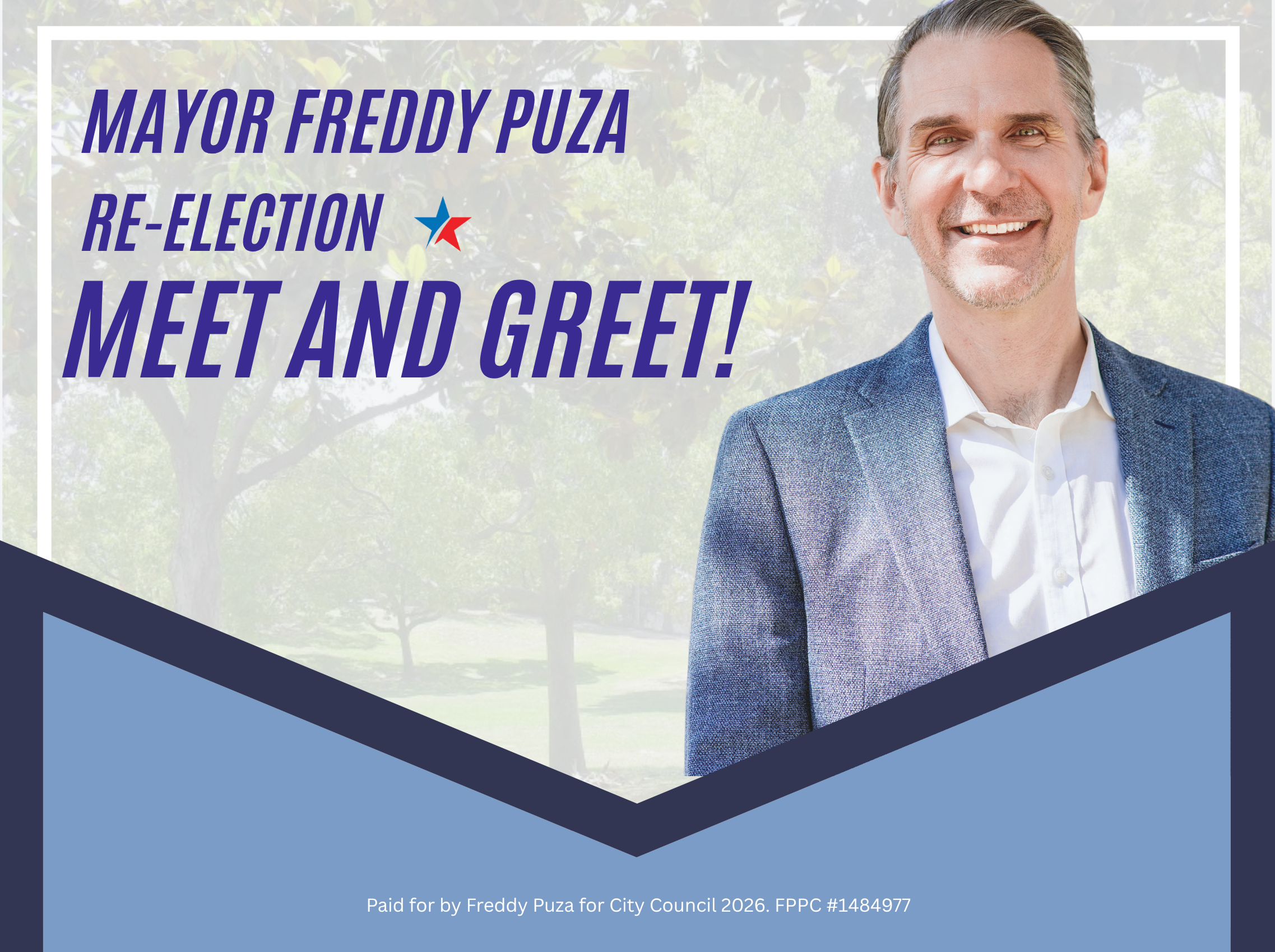 Mayor Freddy Puza For Culver City: Meet &amp; Greet