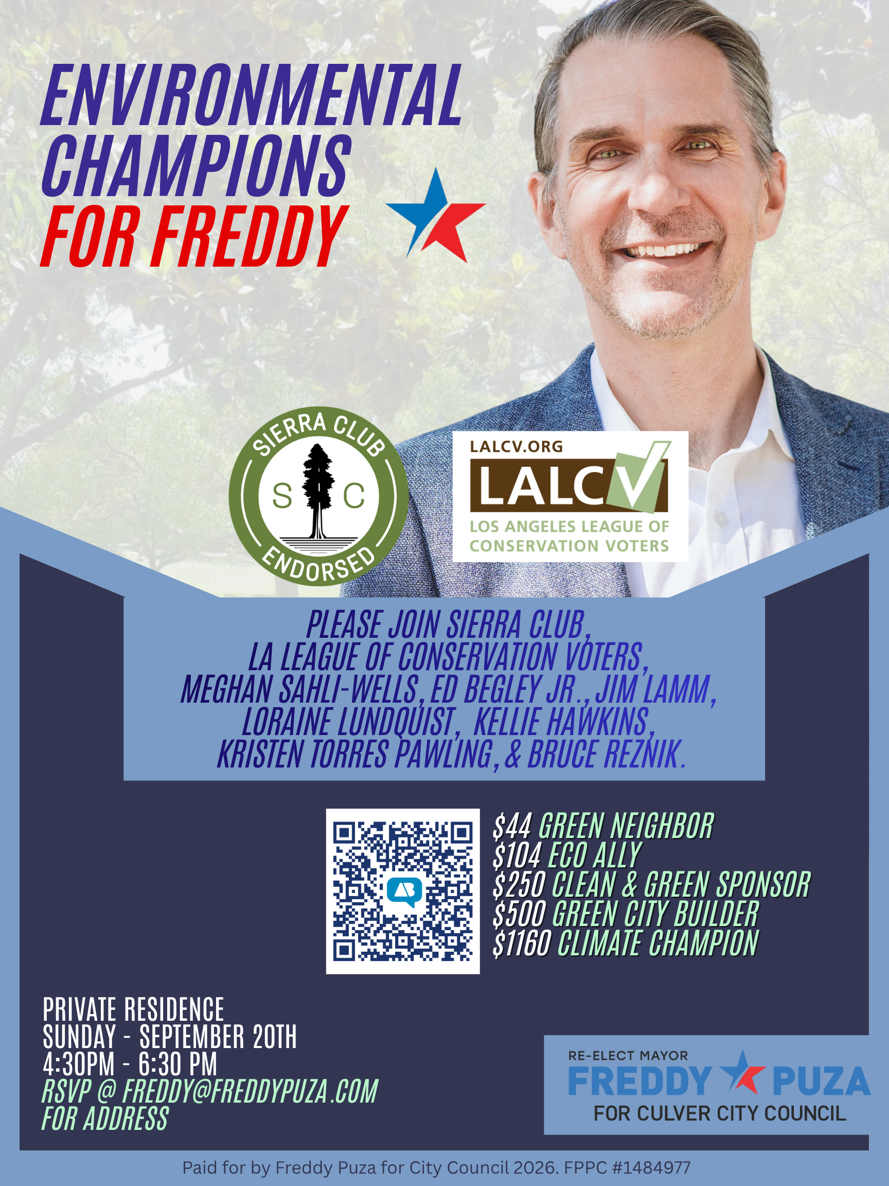 Environmental Champions for Freddy