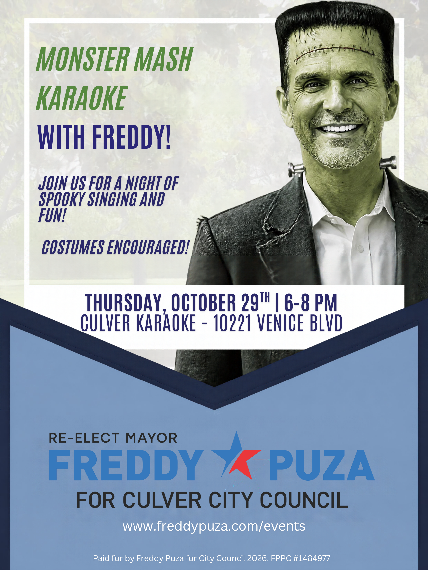 Monster Mash Karaoke with Freddy