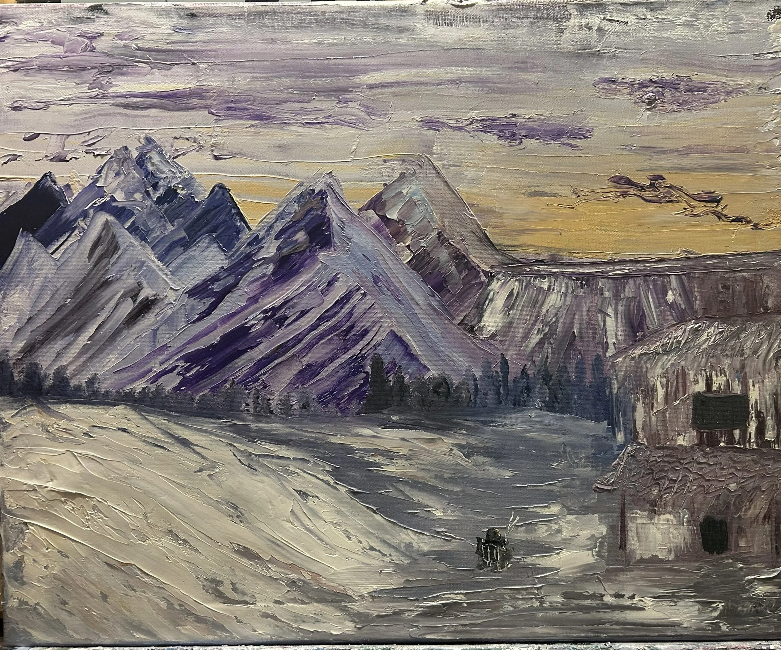 Perks (Oil on Canvas)