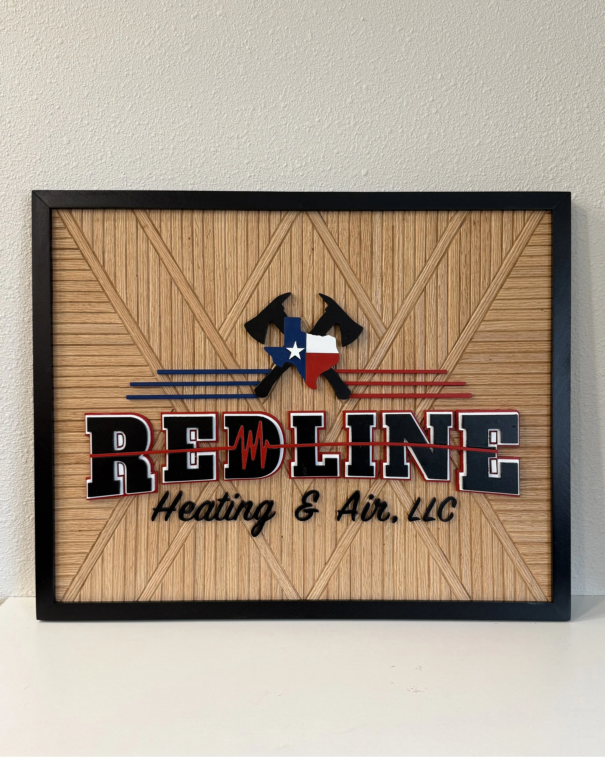 Redline Logo Sign
