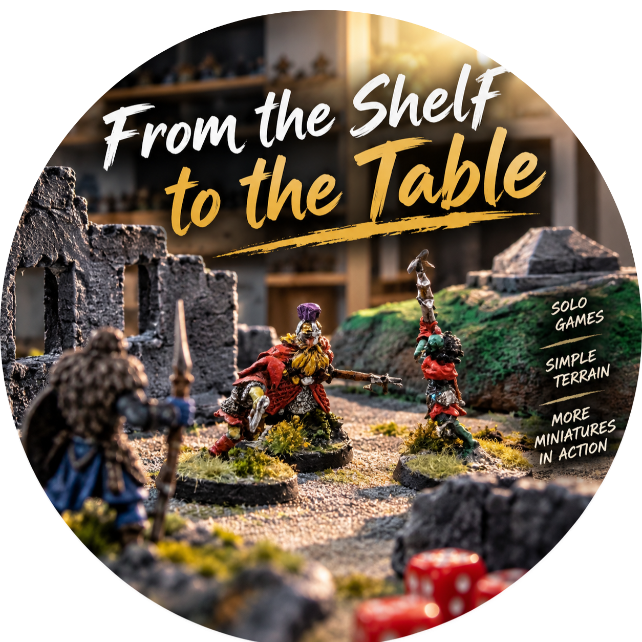 From the Shelf to the Table: Finding a Way to Play Solo