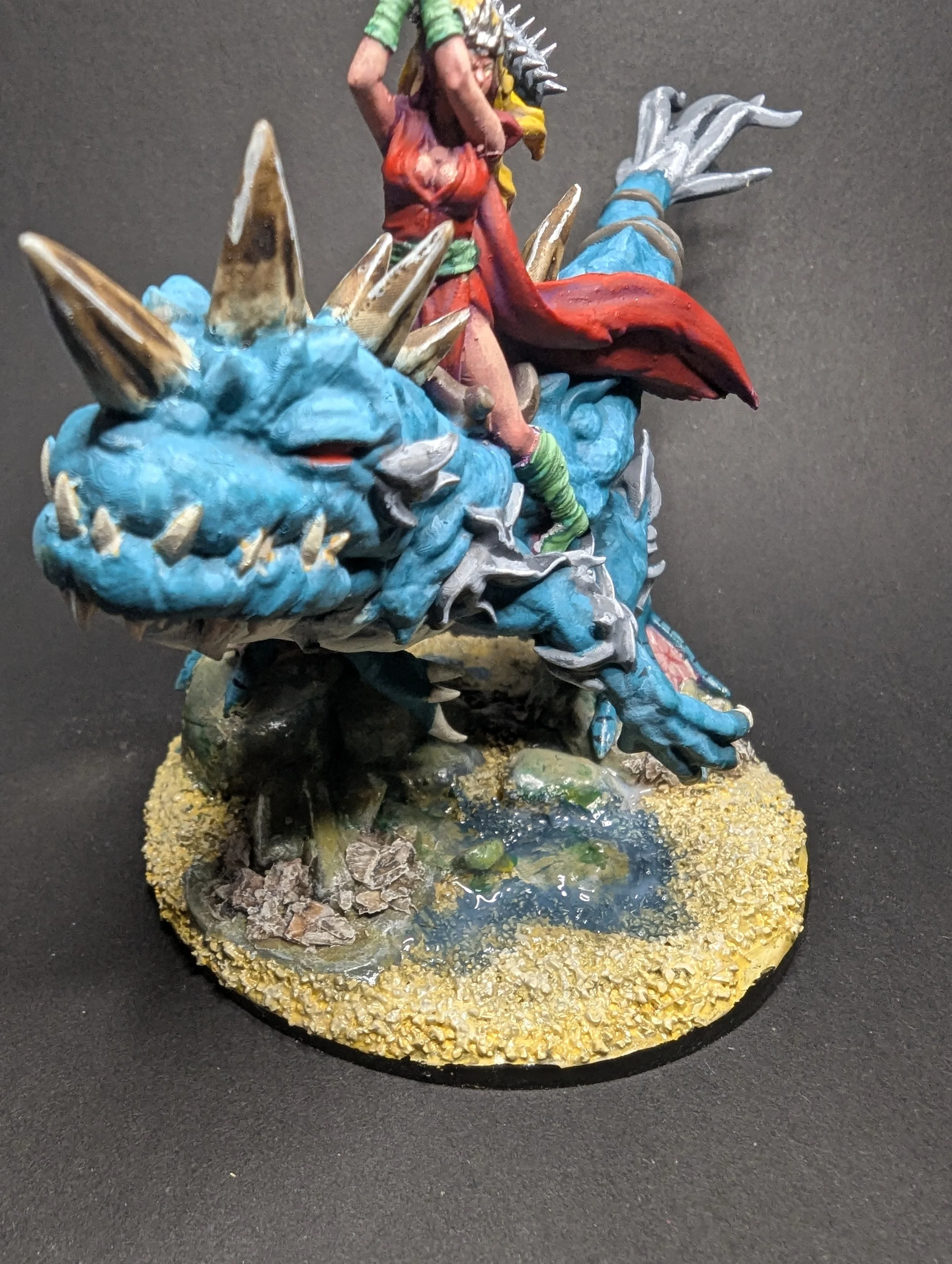 Cloesup on Takiyashi’s monster’s skin
