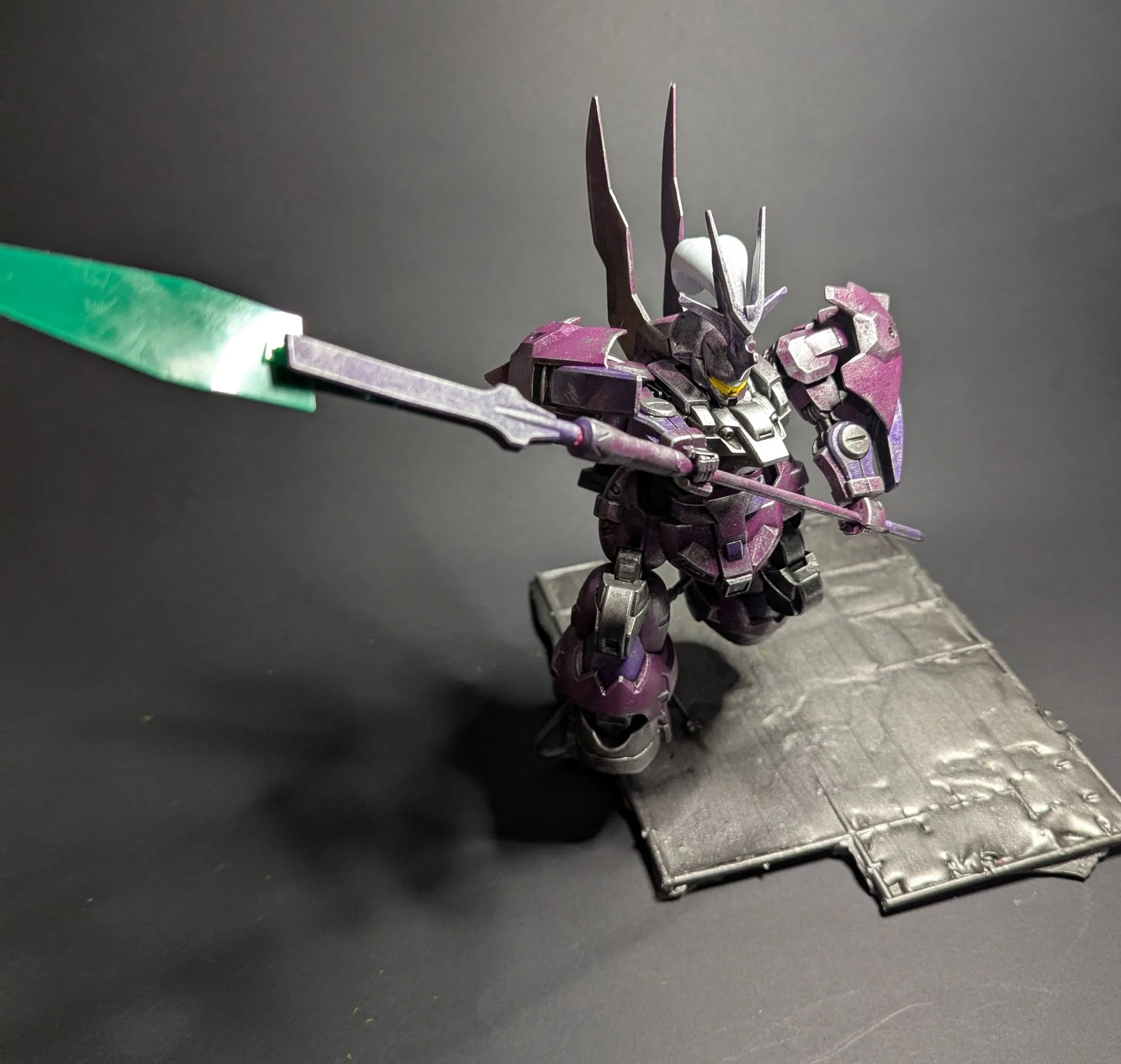 Finished Guel's Dilanza HG Gunpla