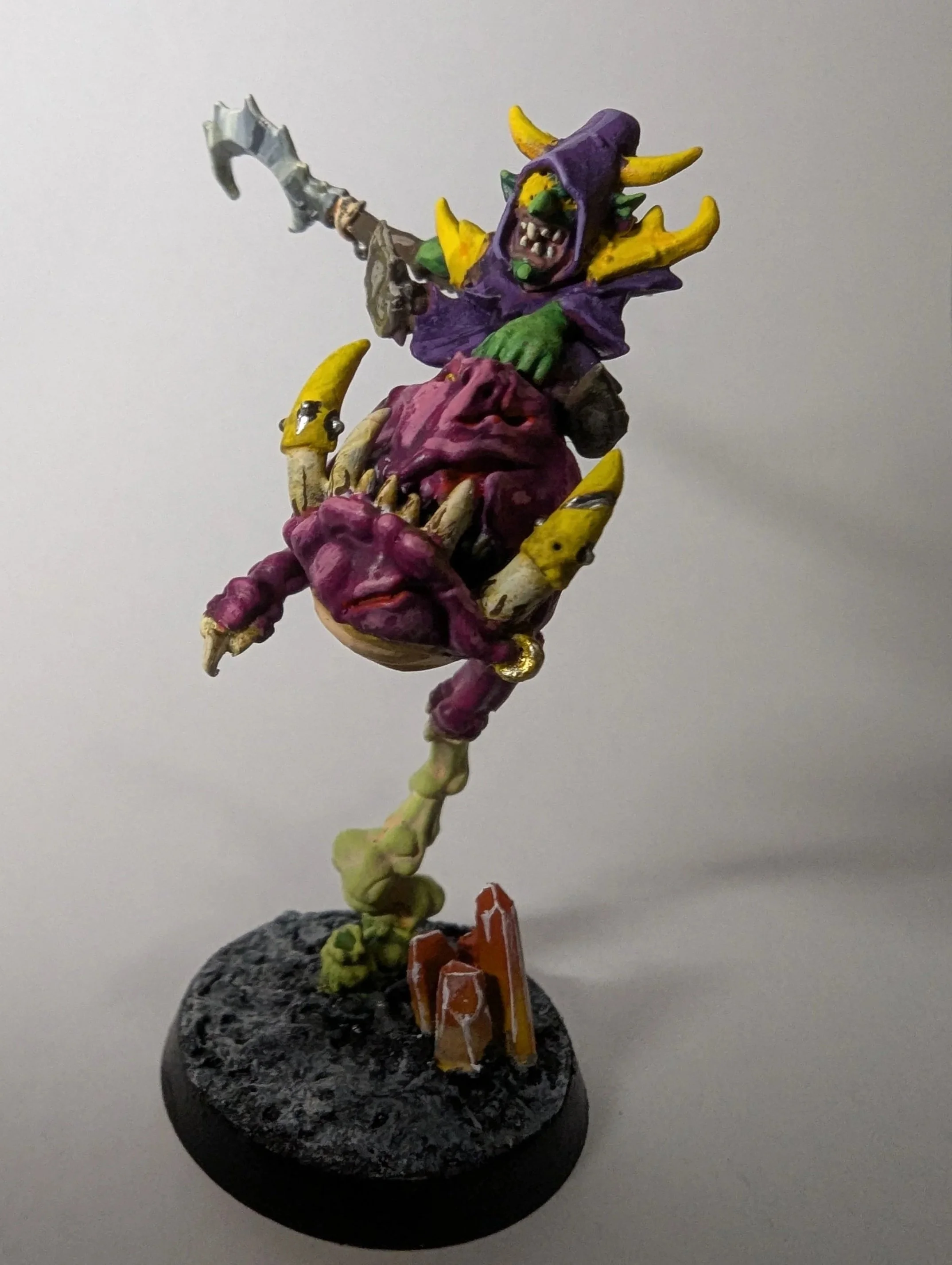 Completed Night Goblin on Squig