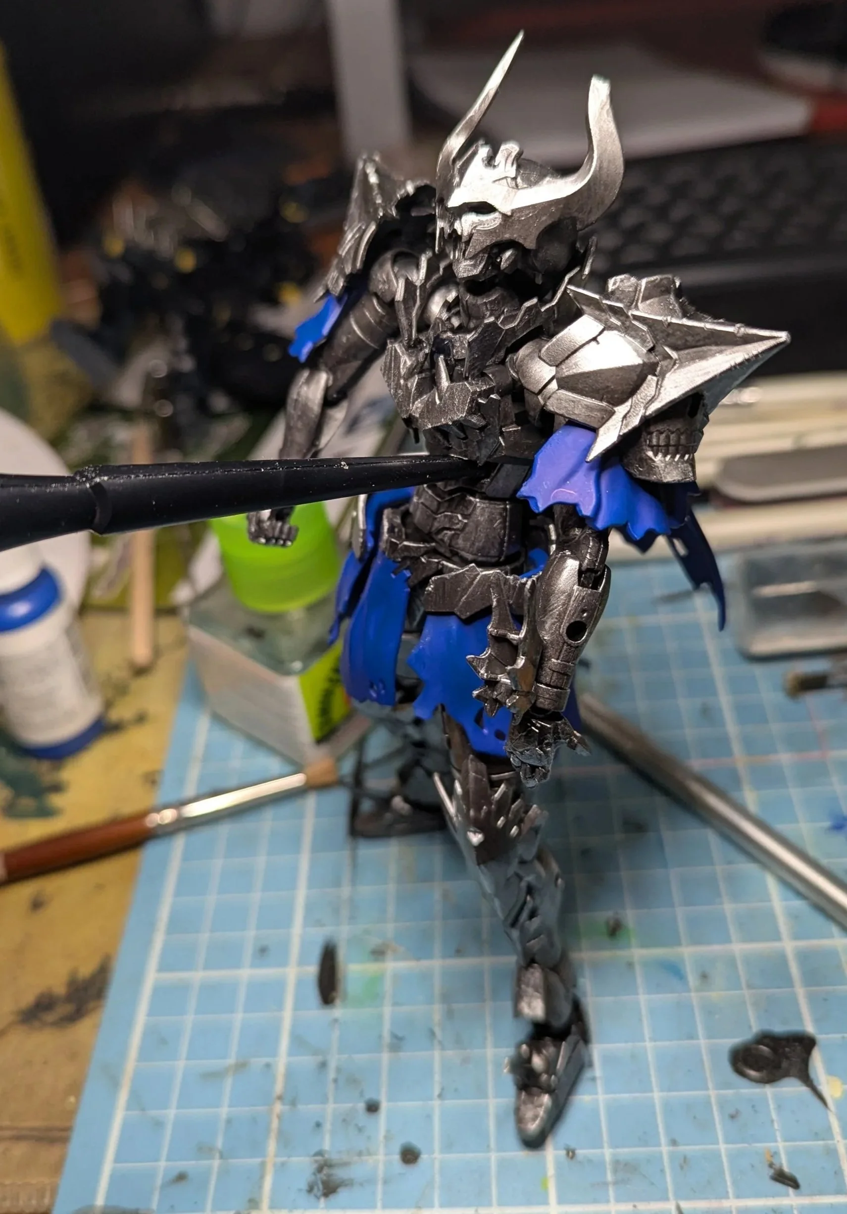 NecrosKnight Battleworn and pierced