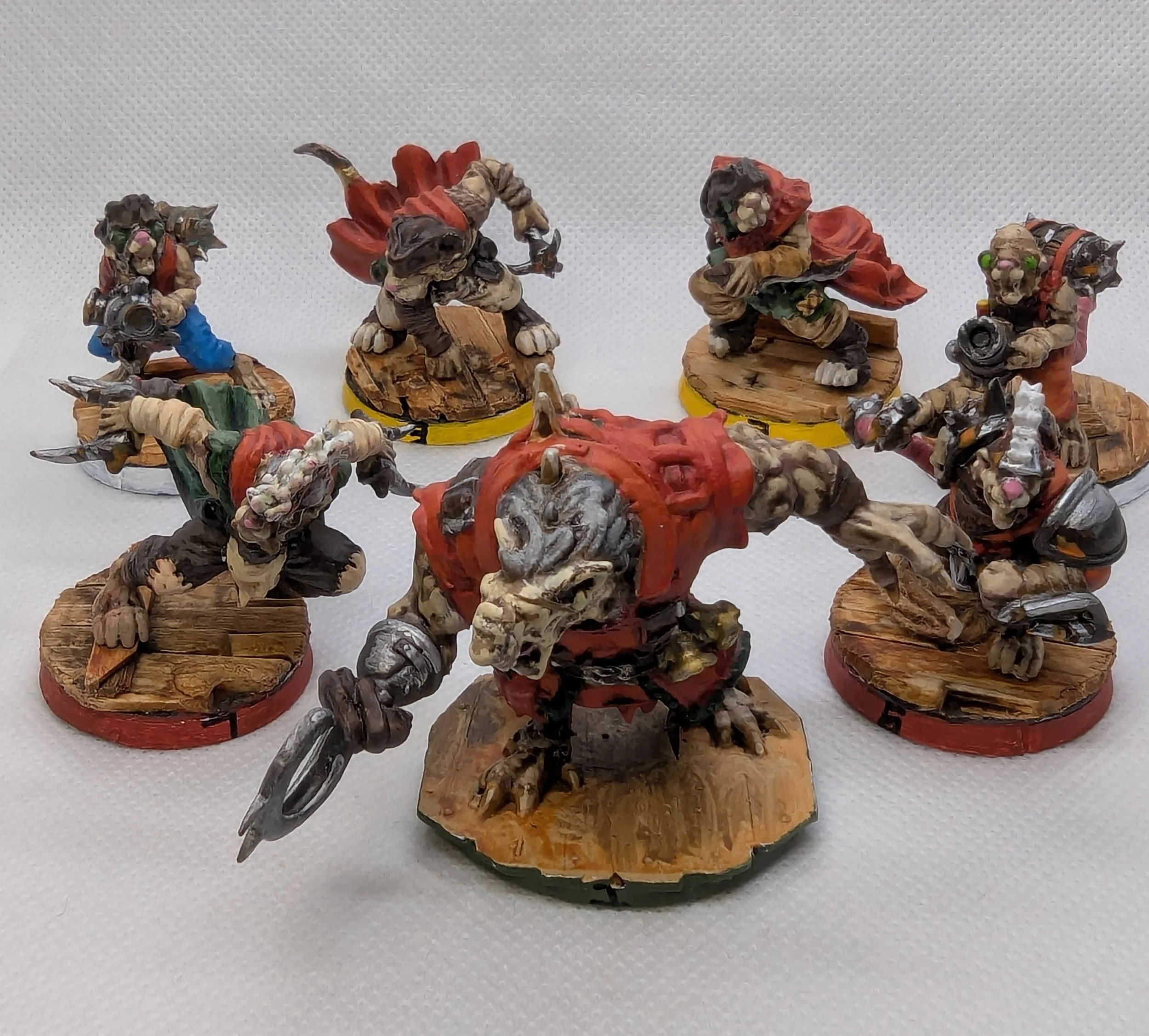The Start of my Pi-Rats Blood Bowl Team