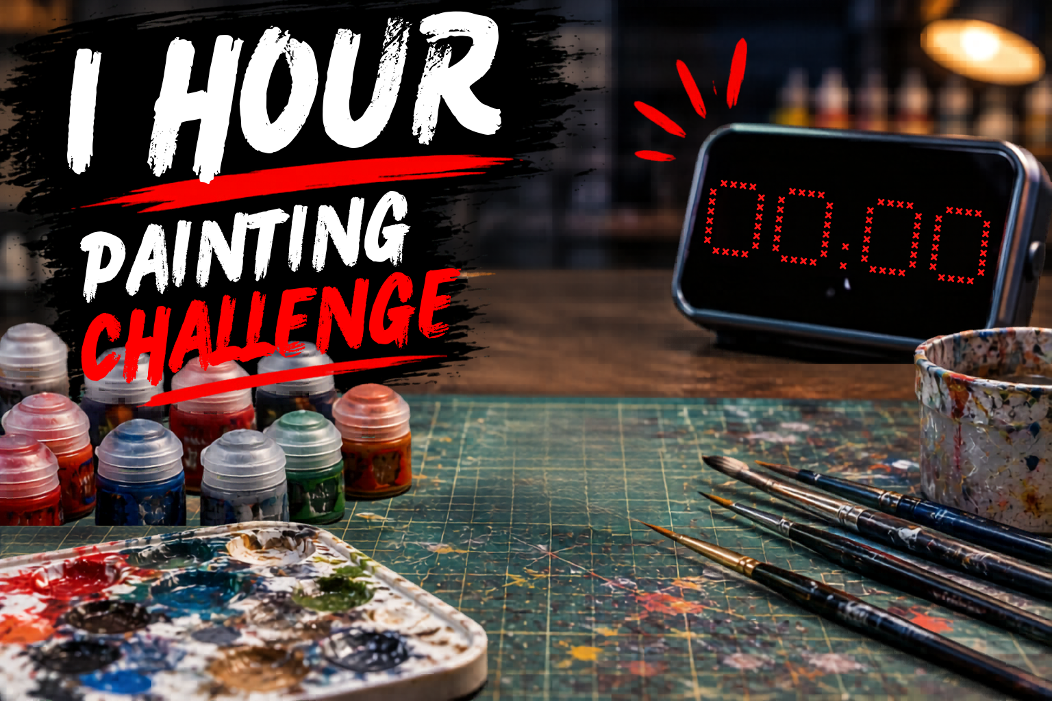 1 Hour Warhammer Painting Challenge