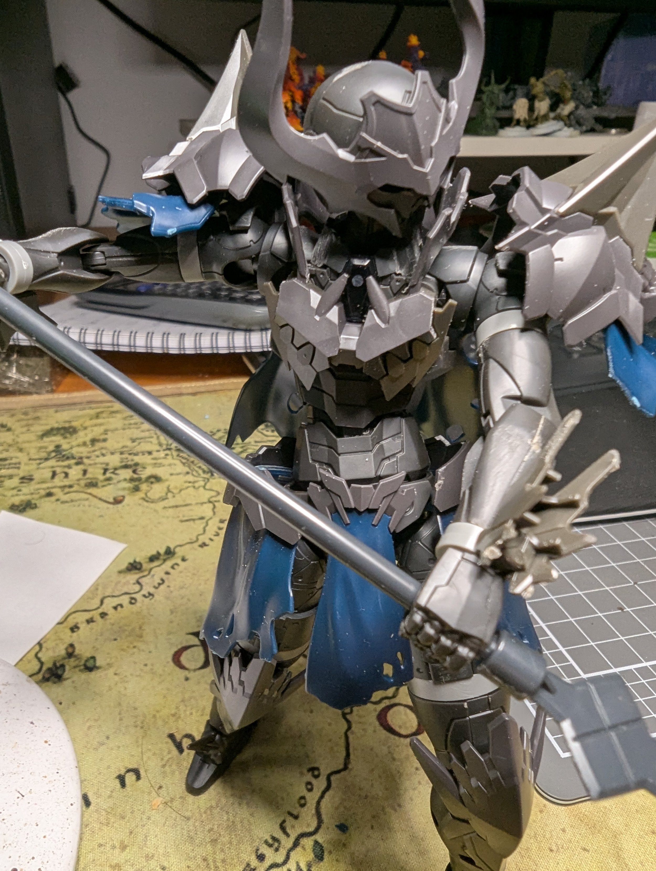 Built Necrosknight Bandai 30MF