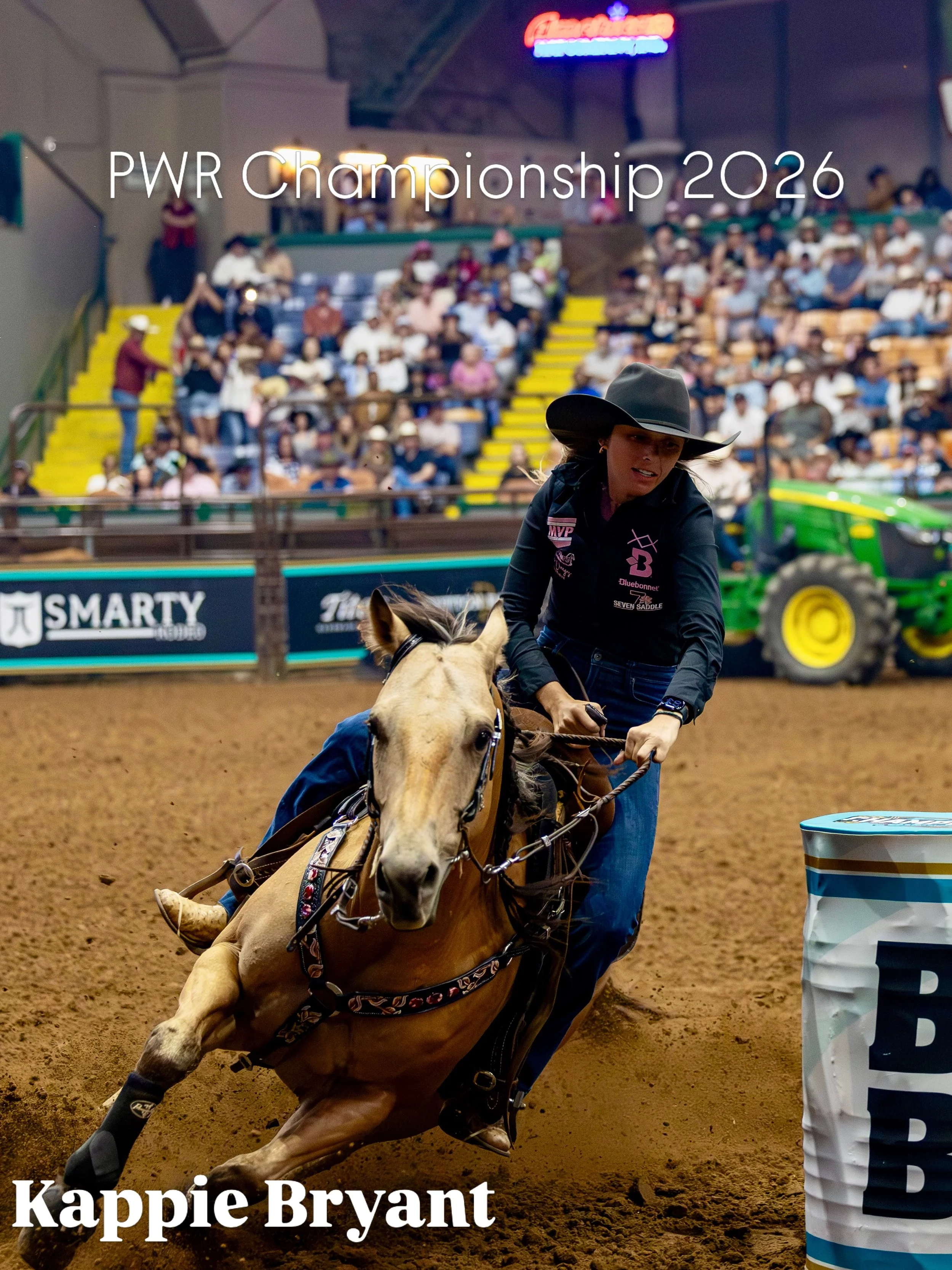 She Ran a 13.062 and Took Home $60,000 &mdash; Kappie Bryant Is the 2026 PWR Champion! 🐎💨 History made at Cowtown Coliseum. 🤠✨

Kappie Bryant blazed into the record books with a blazing 13.062-second run to claim the Pro Barrel Racing title at the